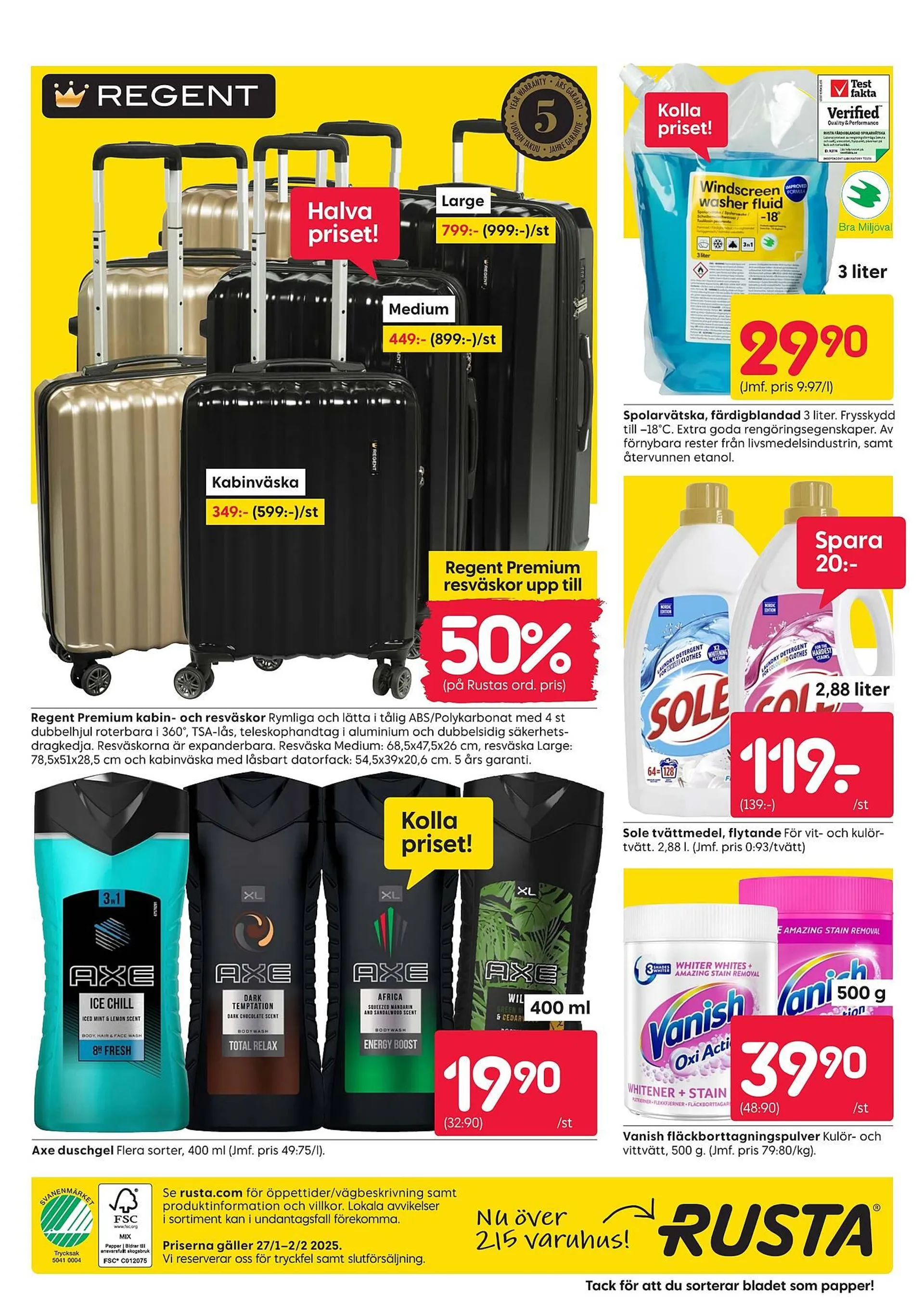 Rusta reklamblad från 27 januari till 2 februari 2025 - Reklamblad sidor 12