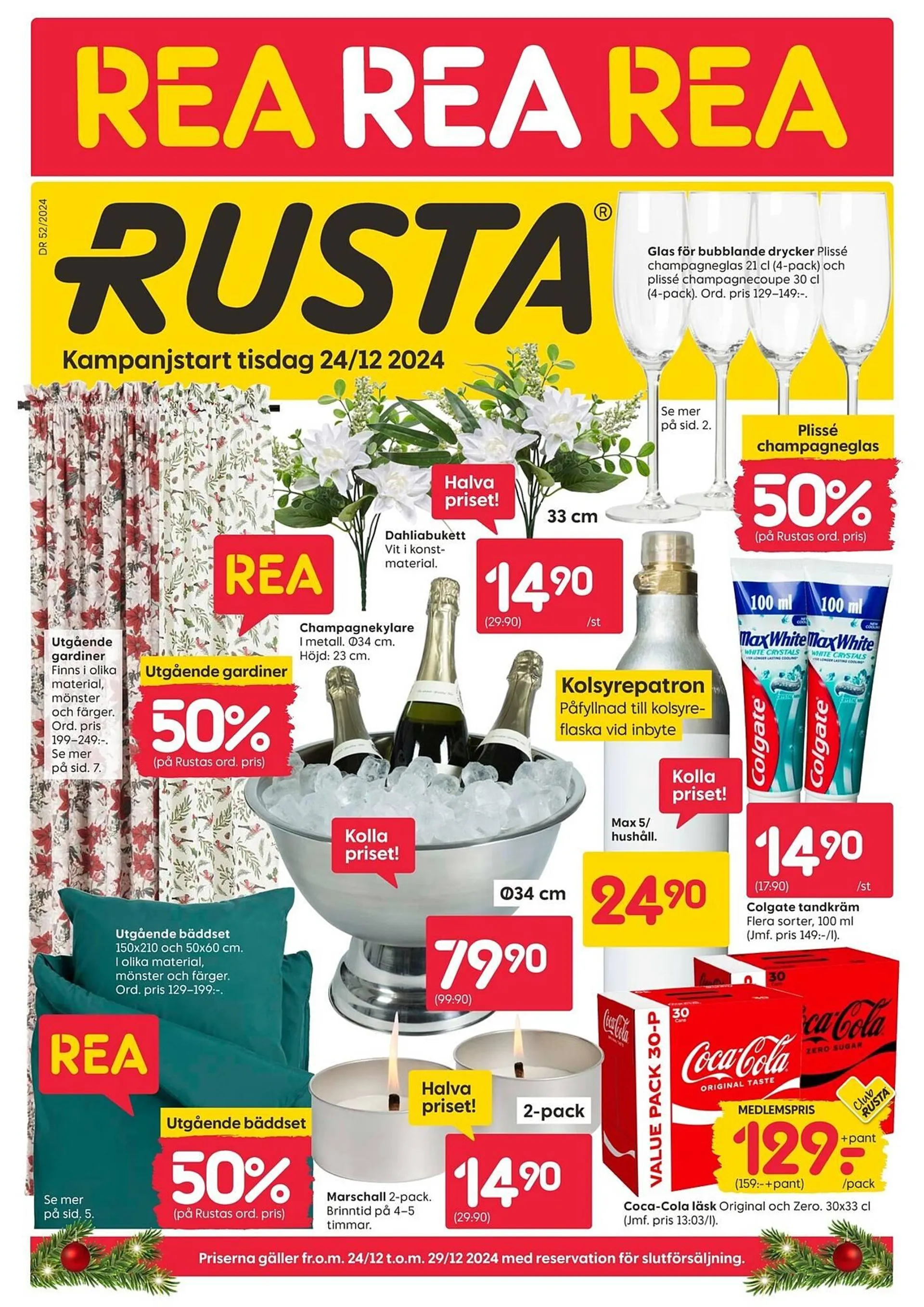 Rusta reklamblad - 1