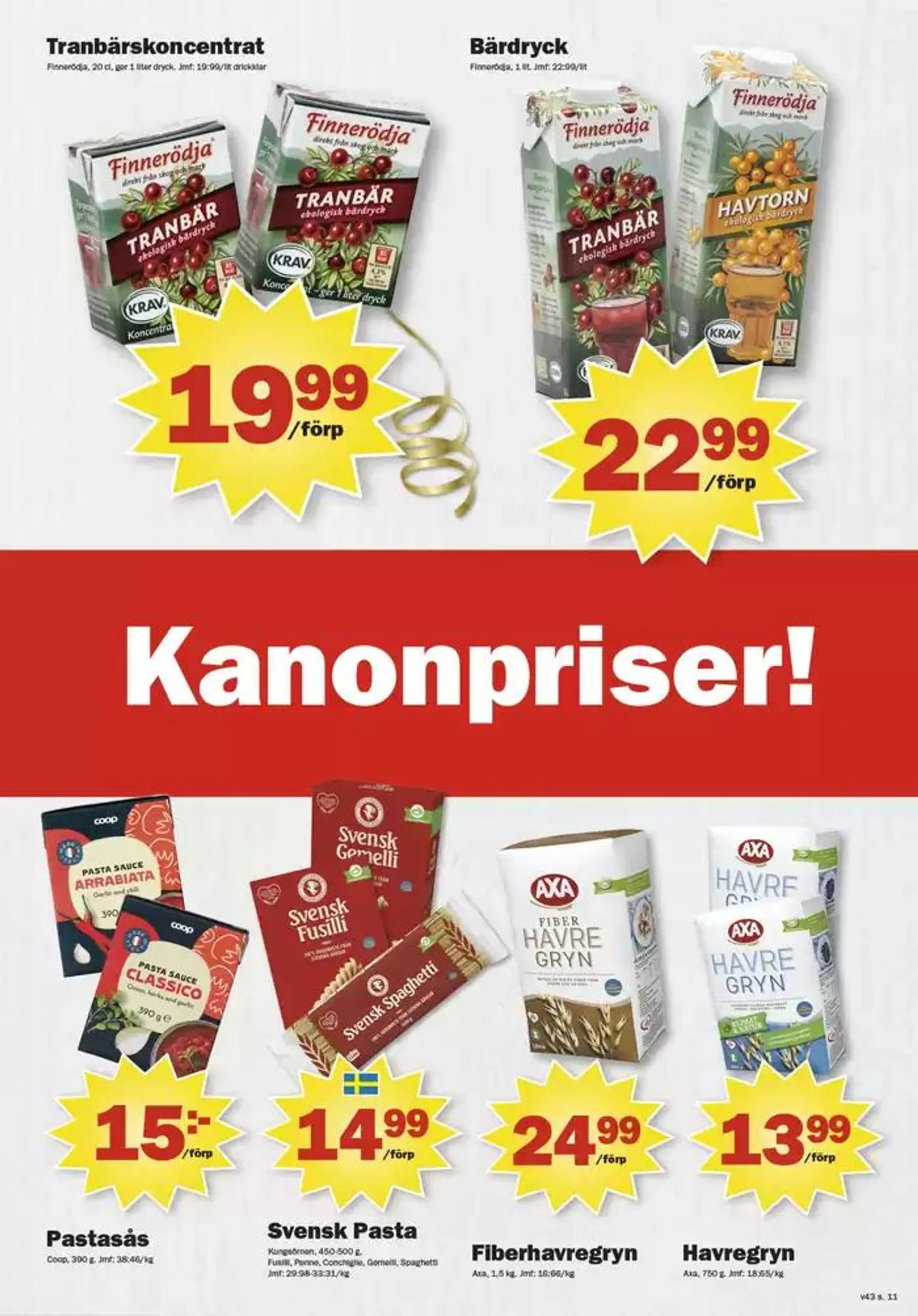 Pekås Veckans kampanjblad från 21 oktober till 4 november 2024 - Reklamblad sidor 2