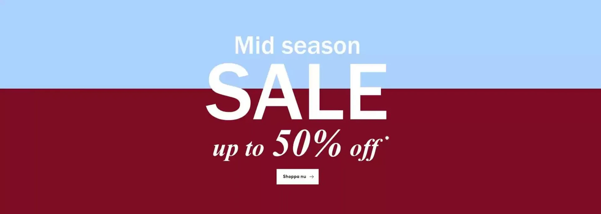 Mid seasonsale! Up to 50% Off. - 1