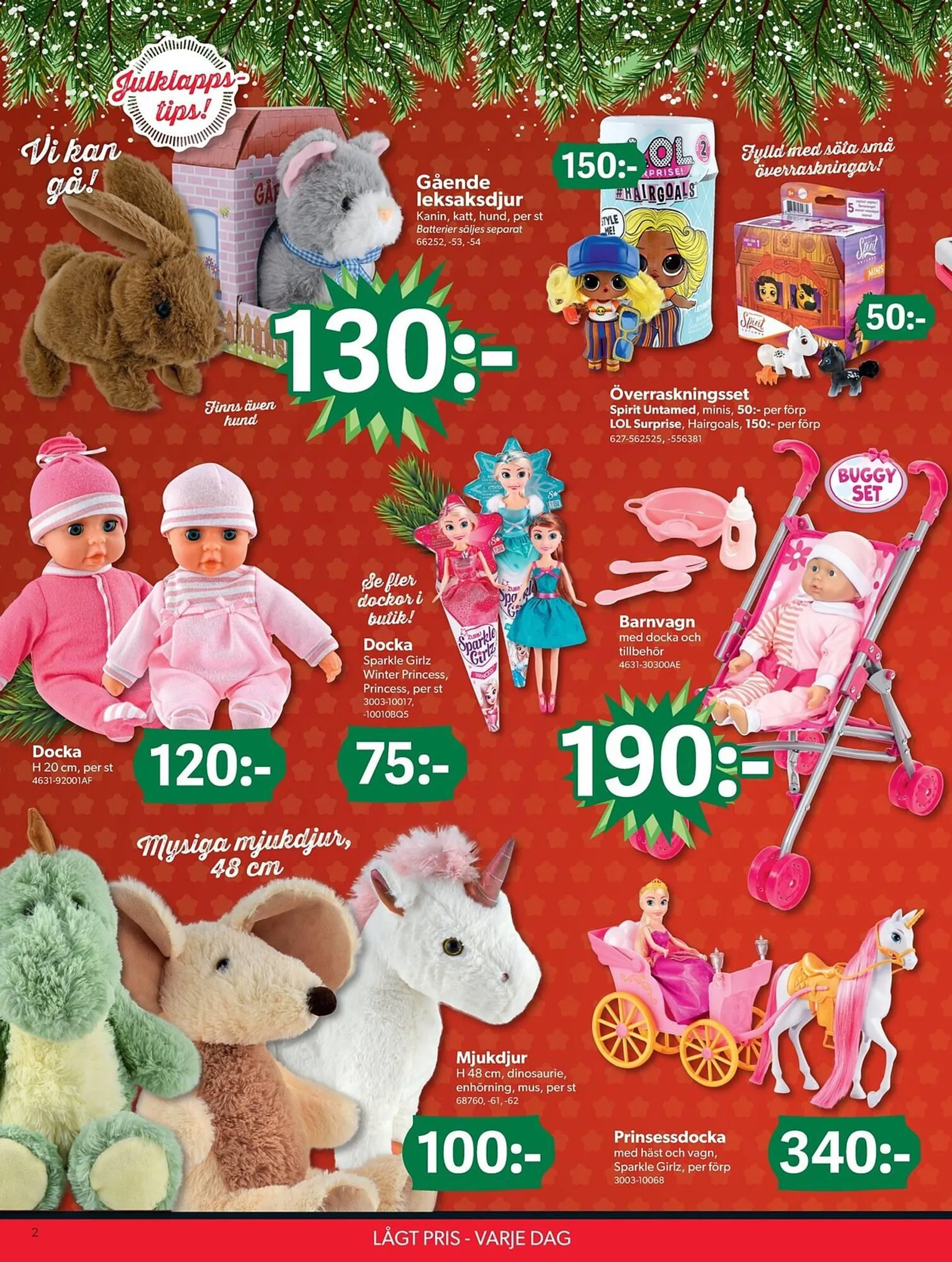 DollarStore reklamblad från 2 december till 2 januari 2025 - Reklamblad sidor 2