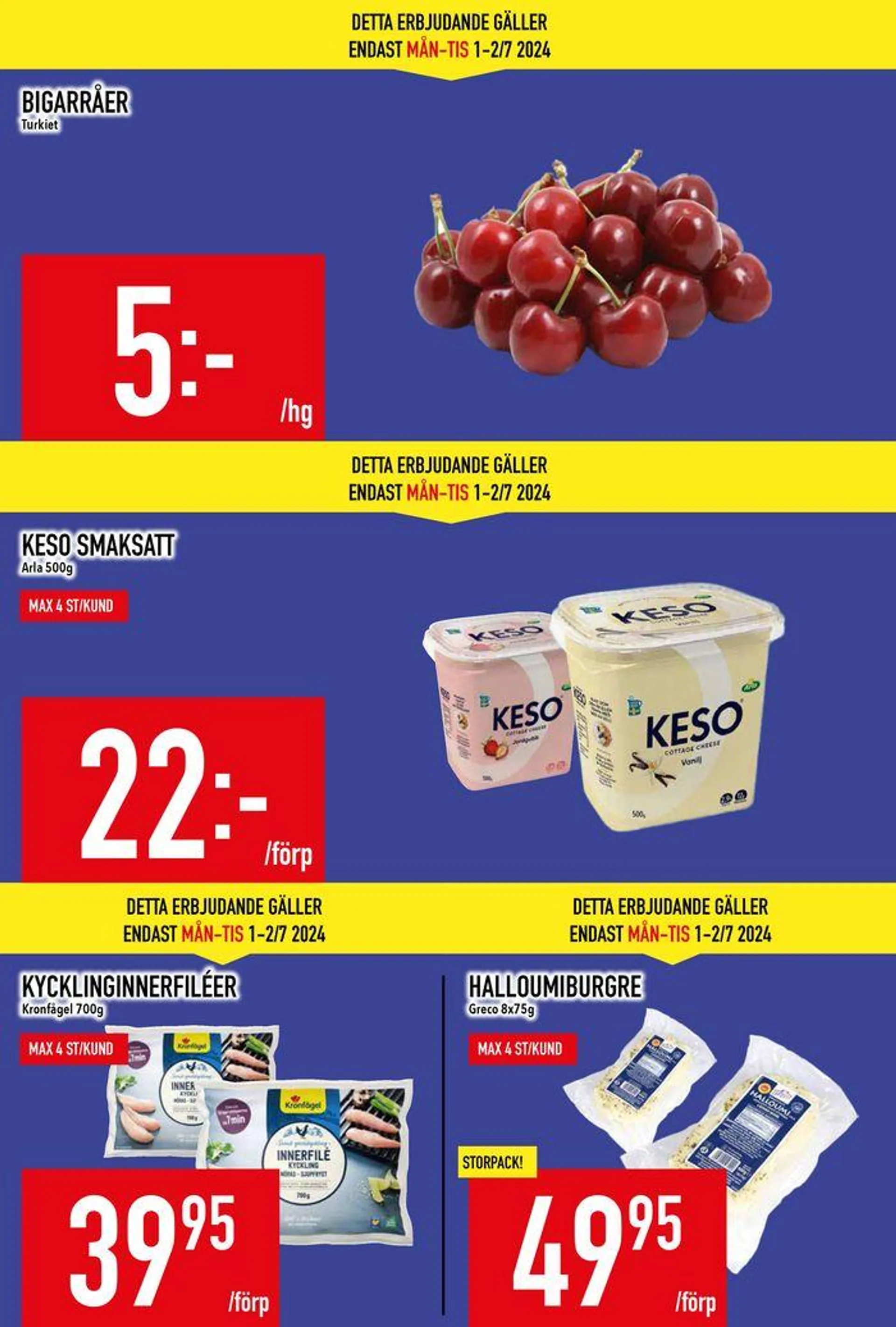 Veckans erbjudanden från 1 juli till 15 juli 2024 - Reklamblad sidor 2