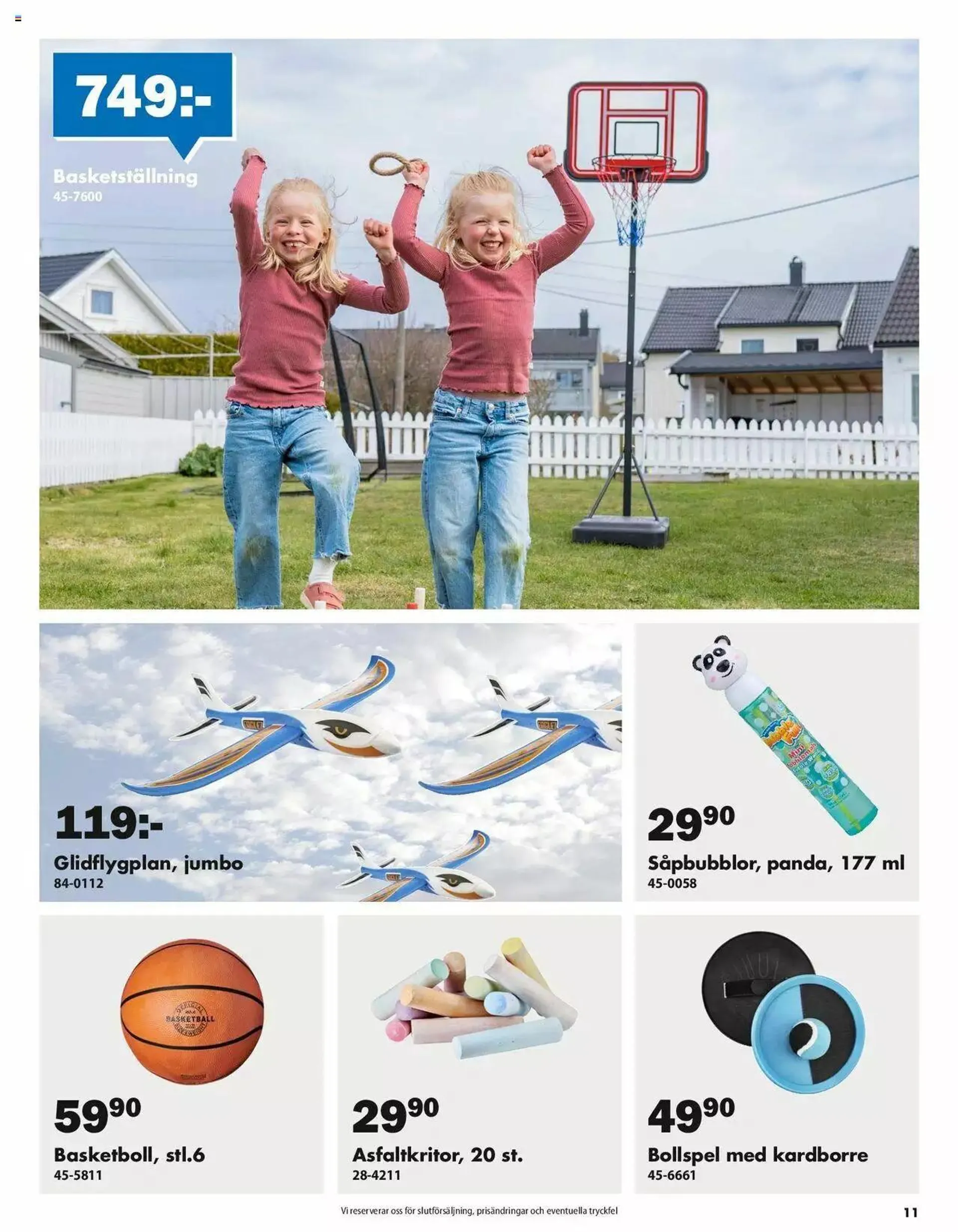 Biltema - erbjudanden från 25 april till 31 december 2024 - Reklamblad sidor 11