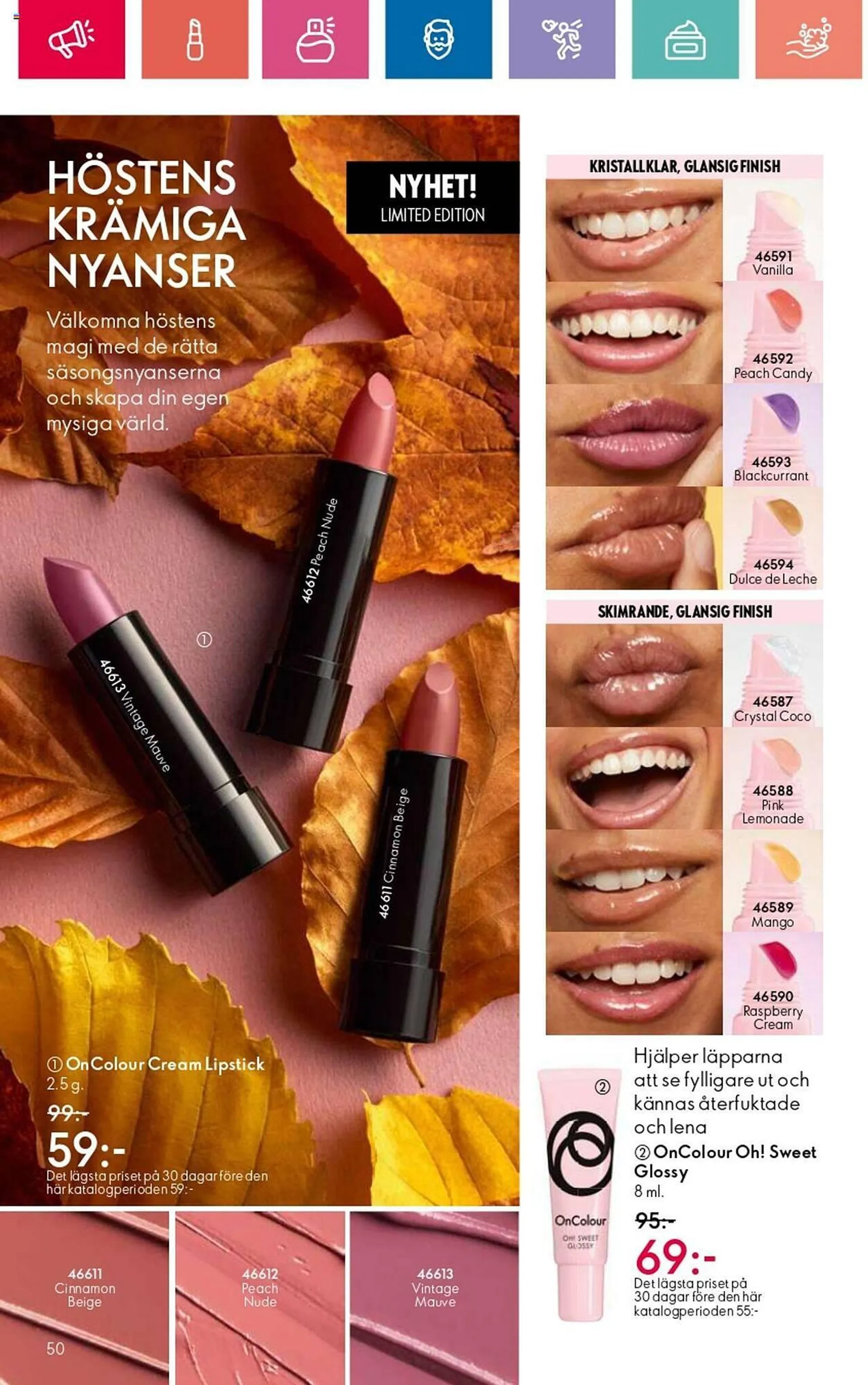 Oriflame reklamblad från 24 oktober till 13 november 2024 - Reklamblad sidor 50