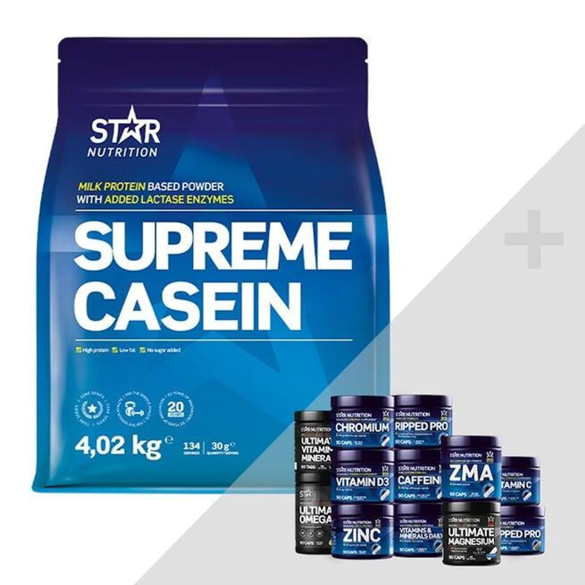 Supreme Casein 4020 g + Bonus Product!