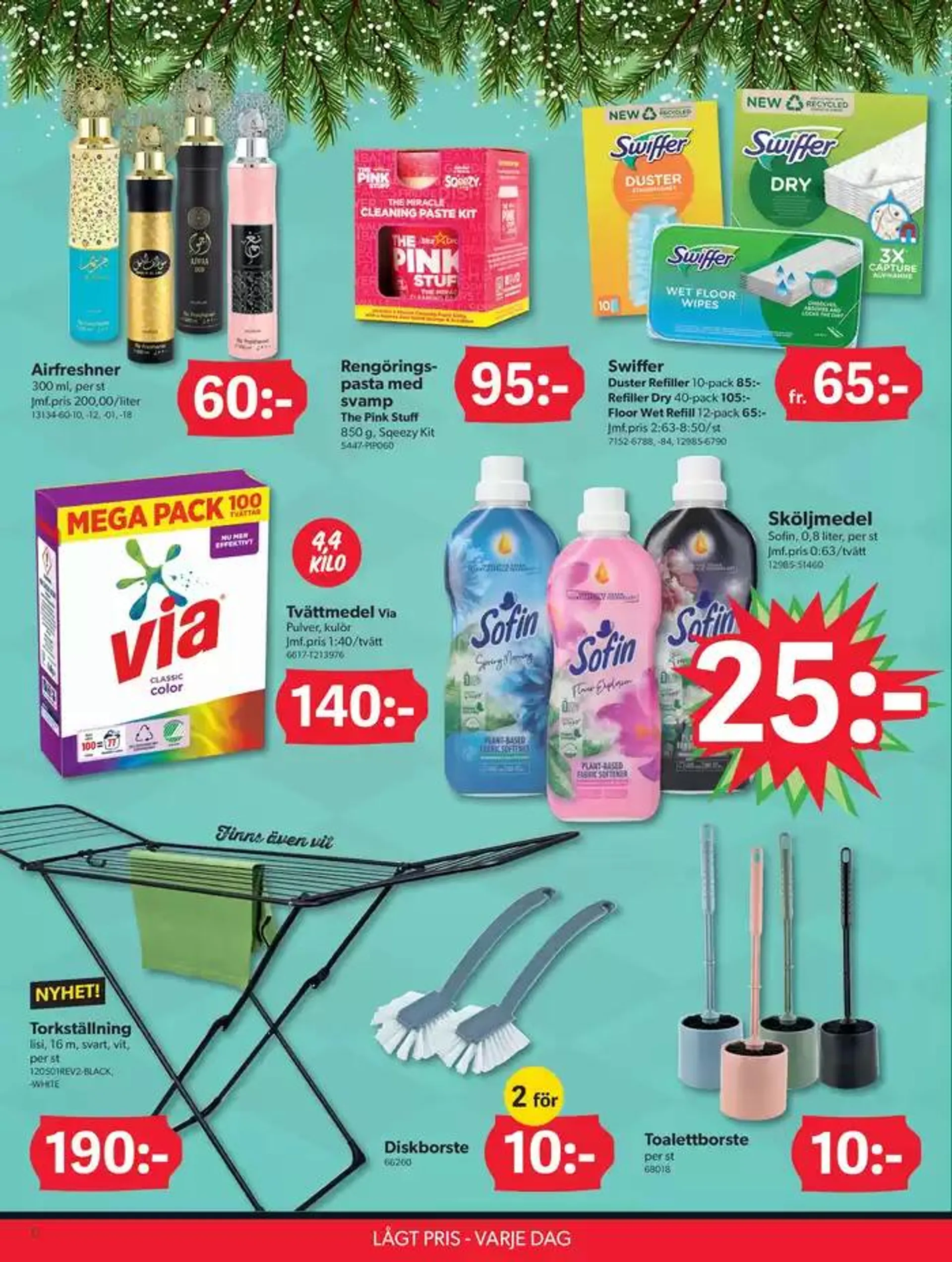 DollarStore Erbjudanden från 4 december till 18 december 2024 - Reklamblad sidor 6