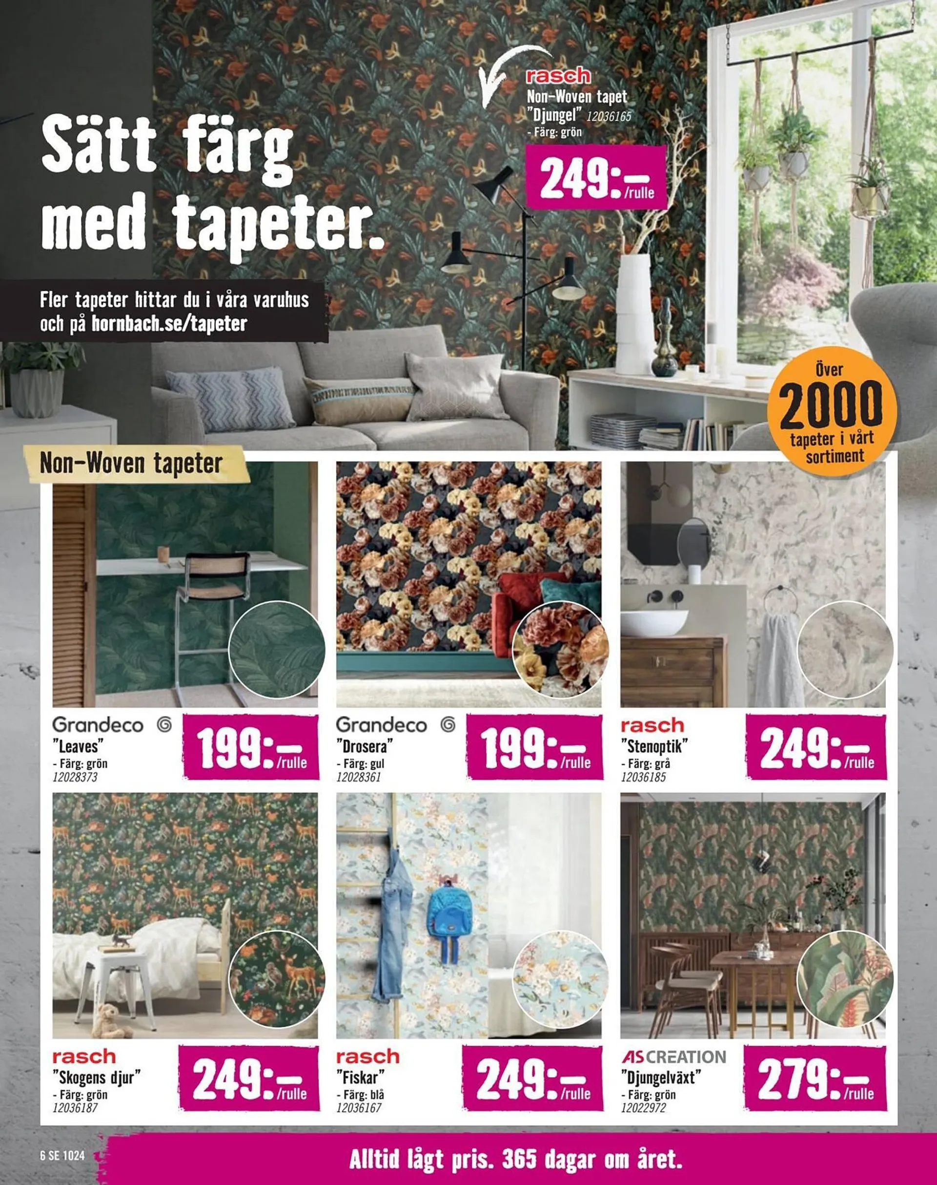 Hornbach reklamblad från 27 september till 23 oktober 2024 - Reklamblad sidor 6