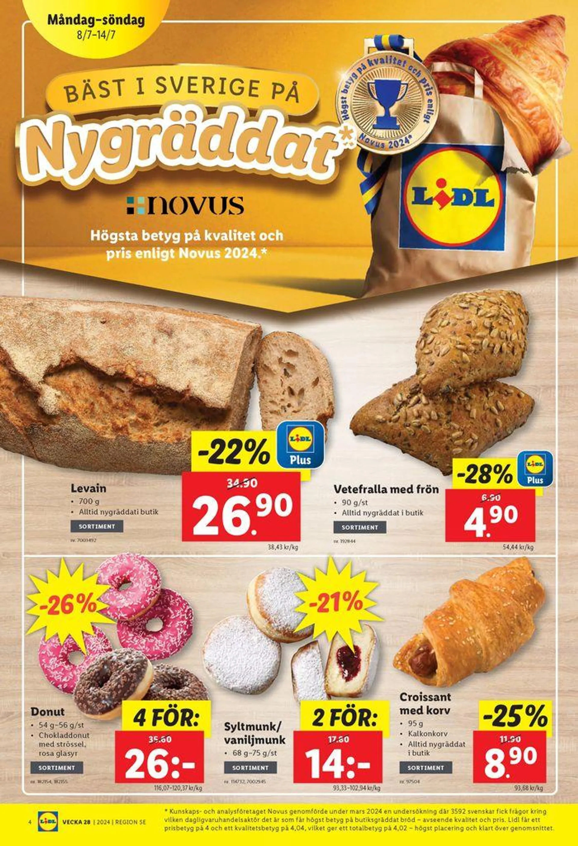 Fantastiskt erbjudande för alla kunder från 8 juli till 9 juni 2024 - Reklamblad sidor 6