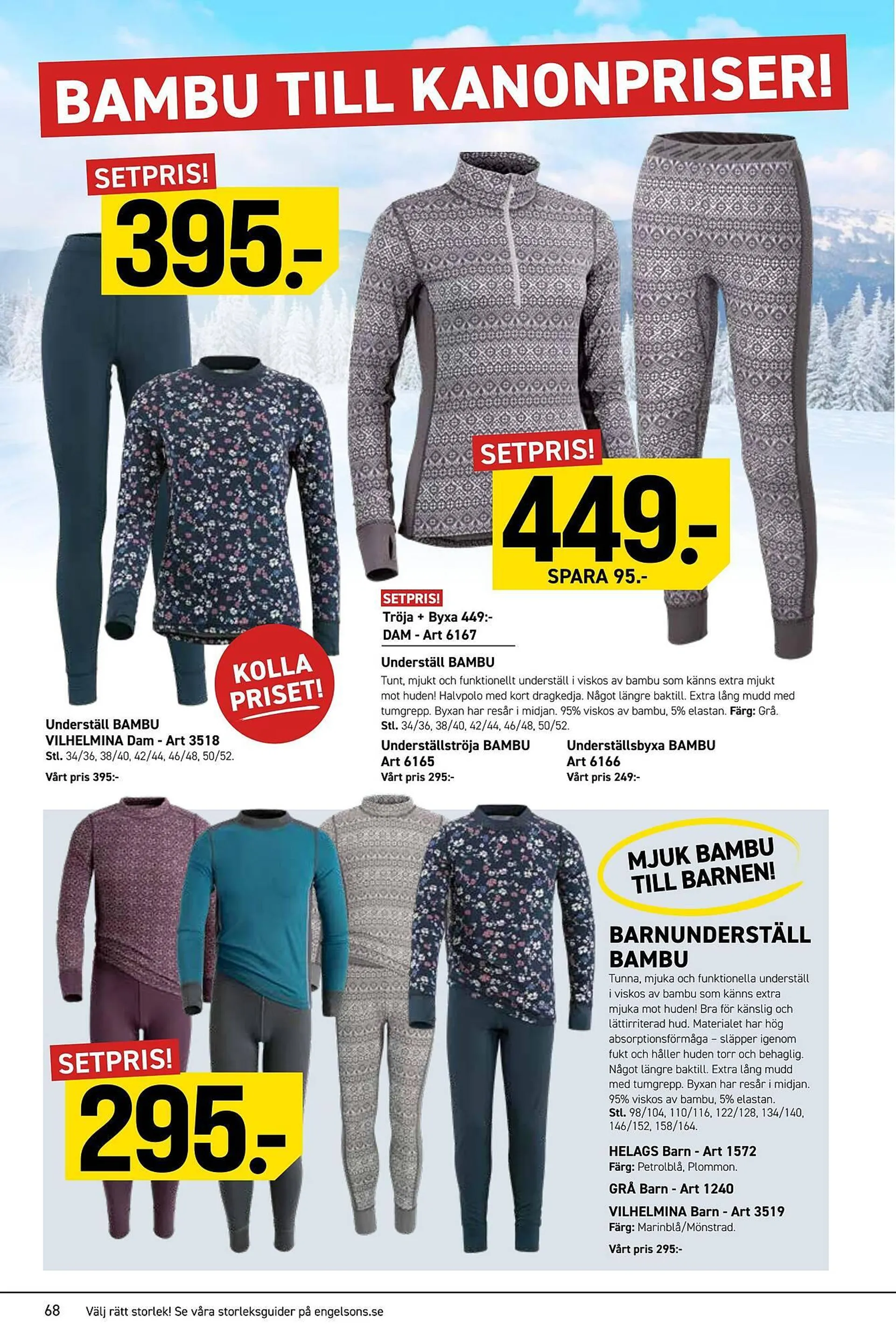 Engelsons reklamblad från 16 oktober till 31 december 2024 - Reklamblad sidor 68