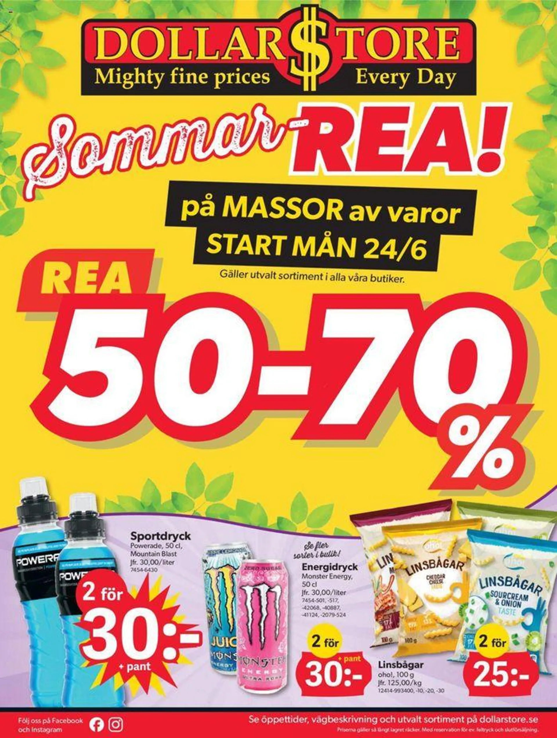 DollarStore reklamblad från 28 juni till 12 juli 2024 - Reklamblad sidor 7