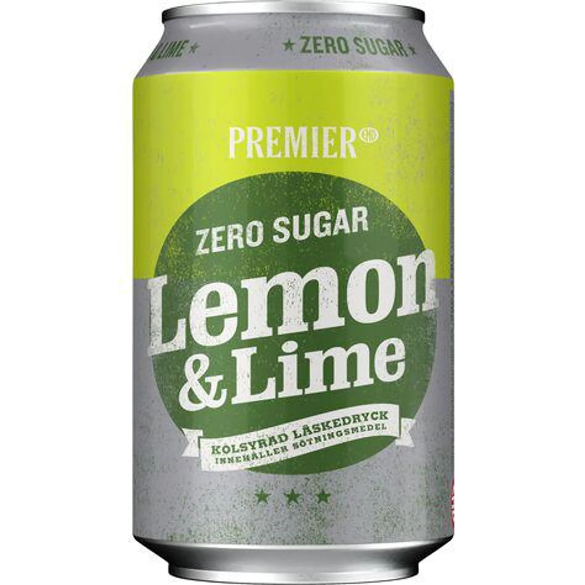 Lemon/lime Zero Läsk Burk
