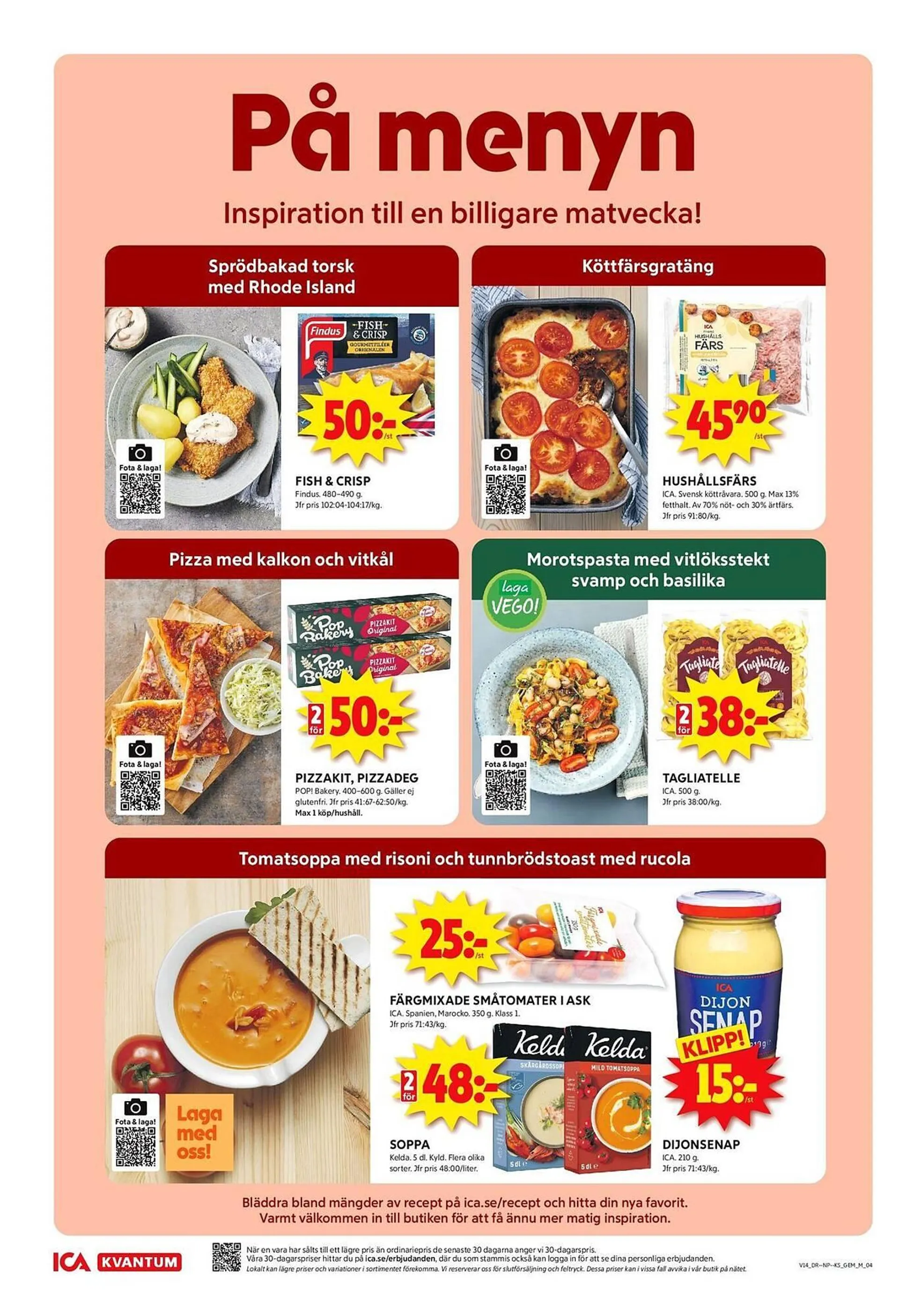 ICA Kvantum reklamblad från 31 mars till 6 april 2025 - Reklamblad sidor 4