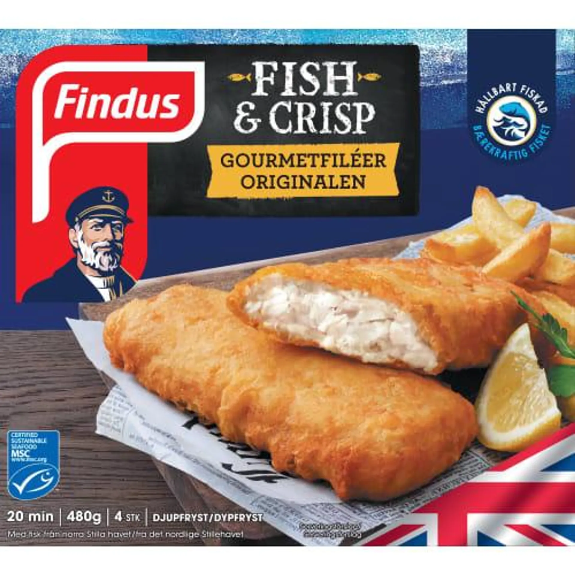 Fish & Crisp Gourmetfiléer