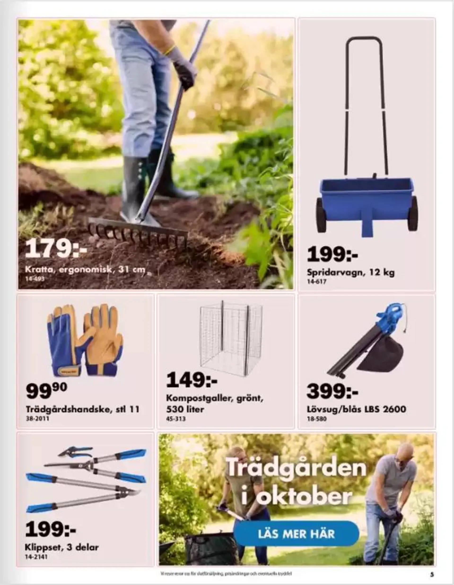 Biltema Broschyr October  från 15 oktober till 31 oktober 2024 - Reklamblad sidor 5