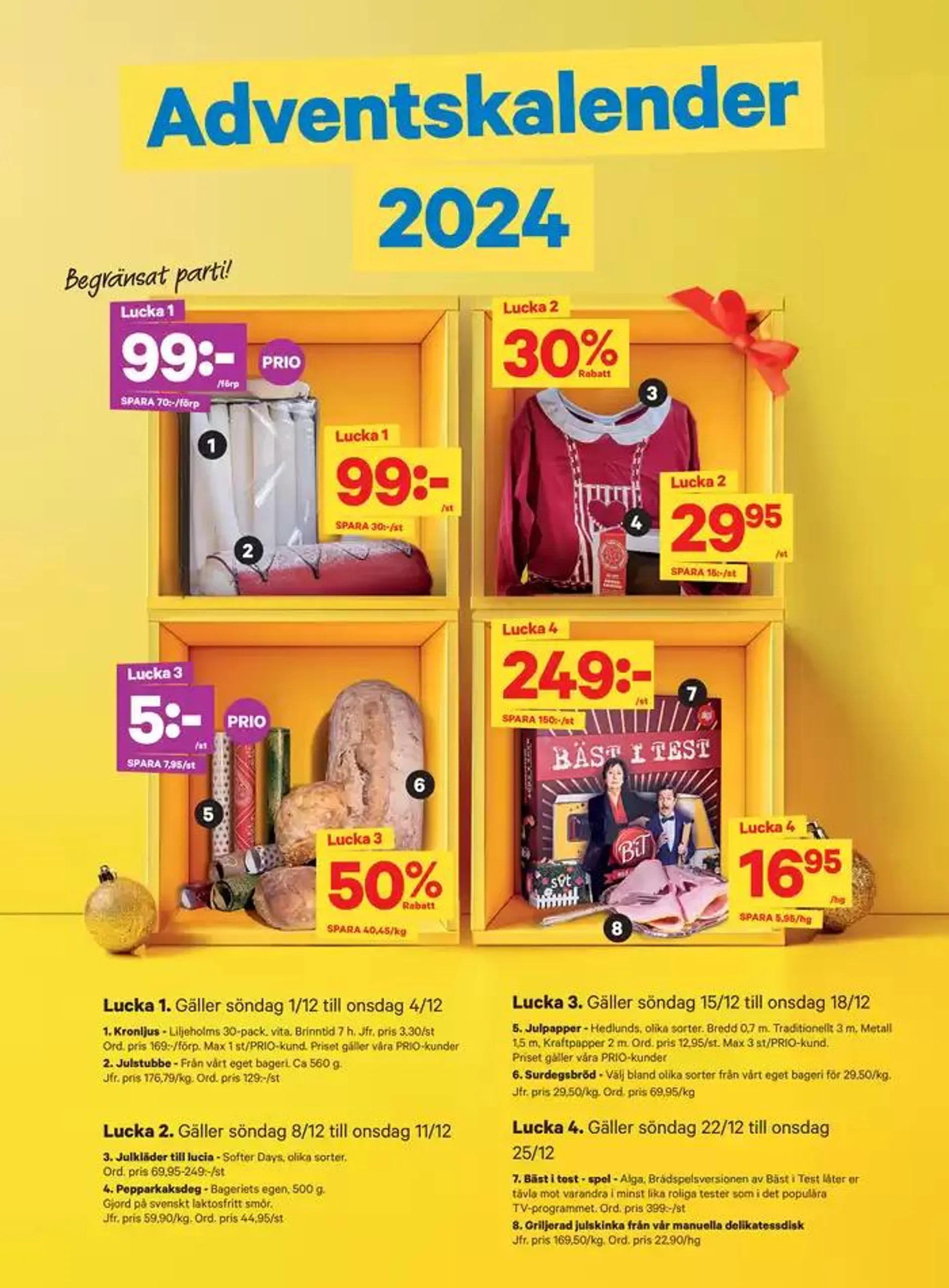 Våra bästa deals för dig från 9 december till 15 december 2024 - Reklamblad sidor 4