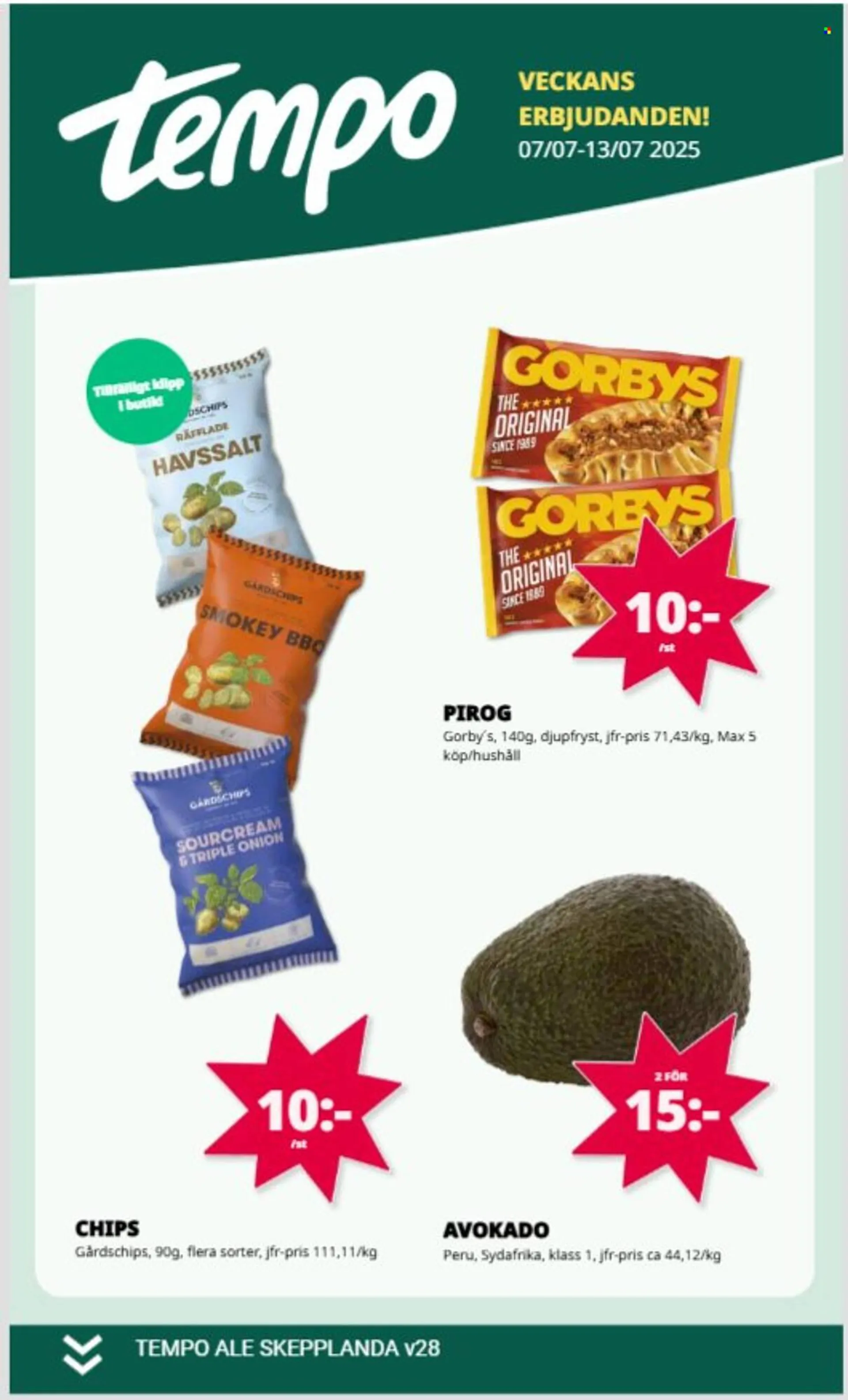 Tempo reklamblad - 1