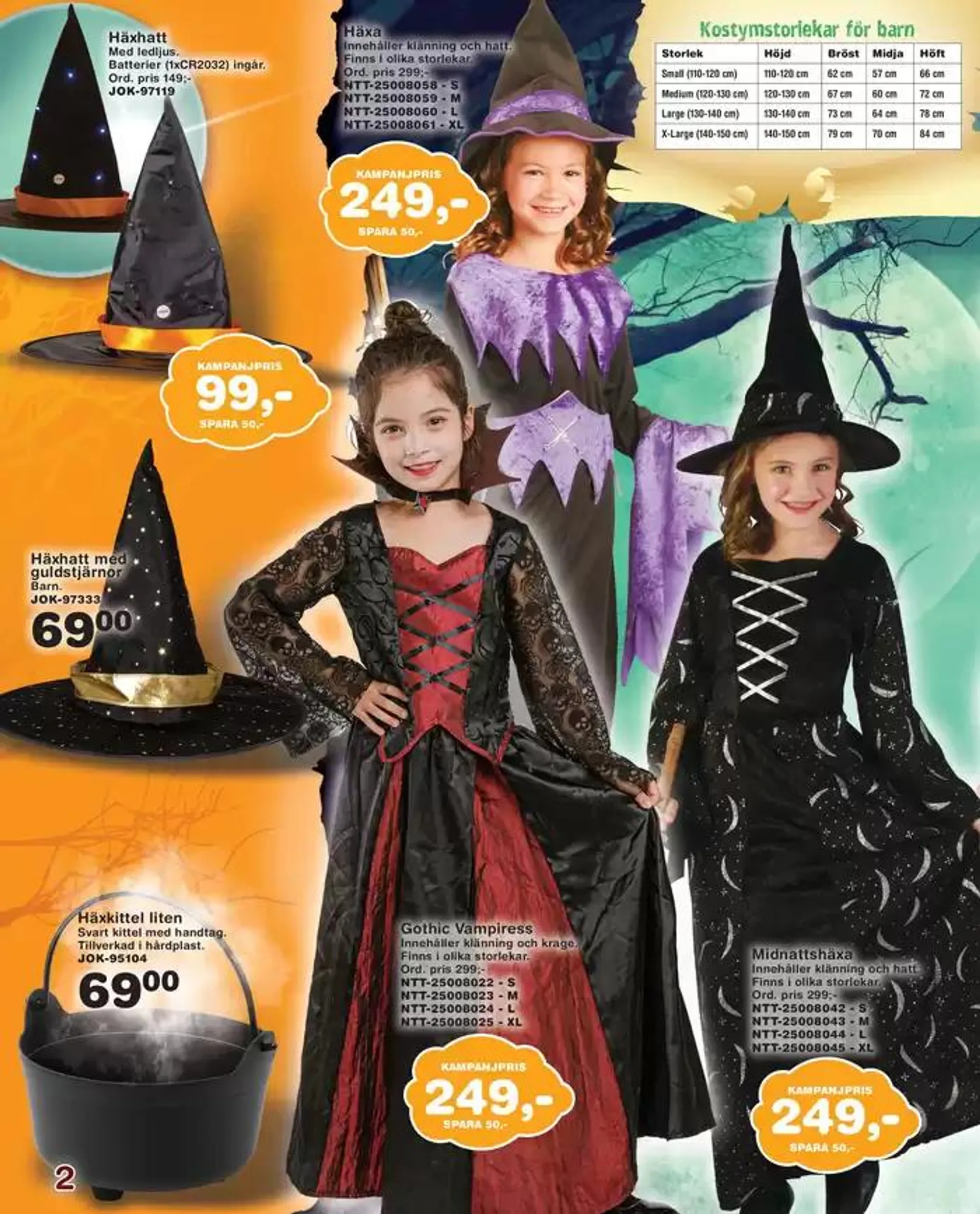 Halloween med Lekextra från 12 oktober till 26 oktober 2024 - Reklamblad sidor 2