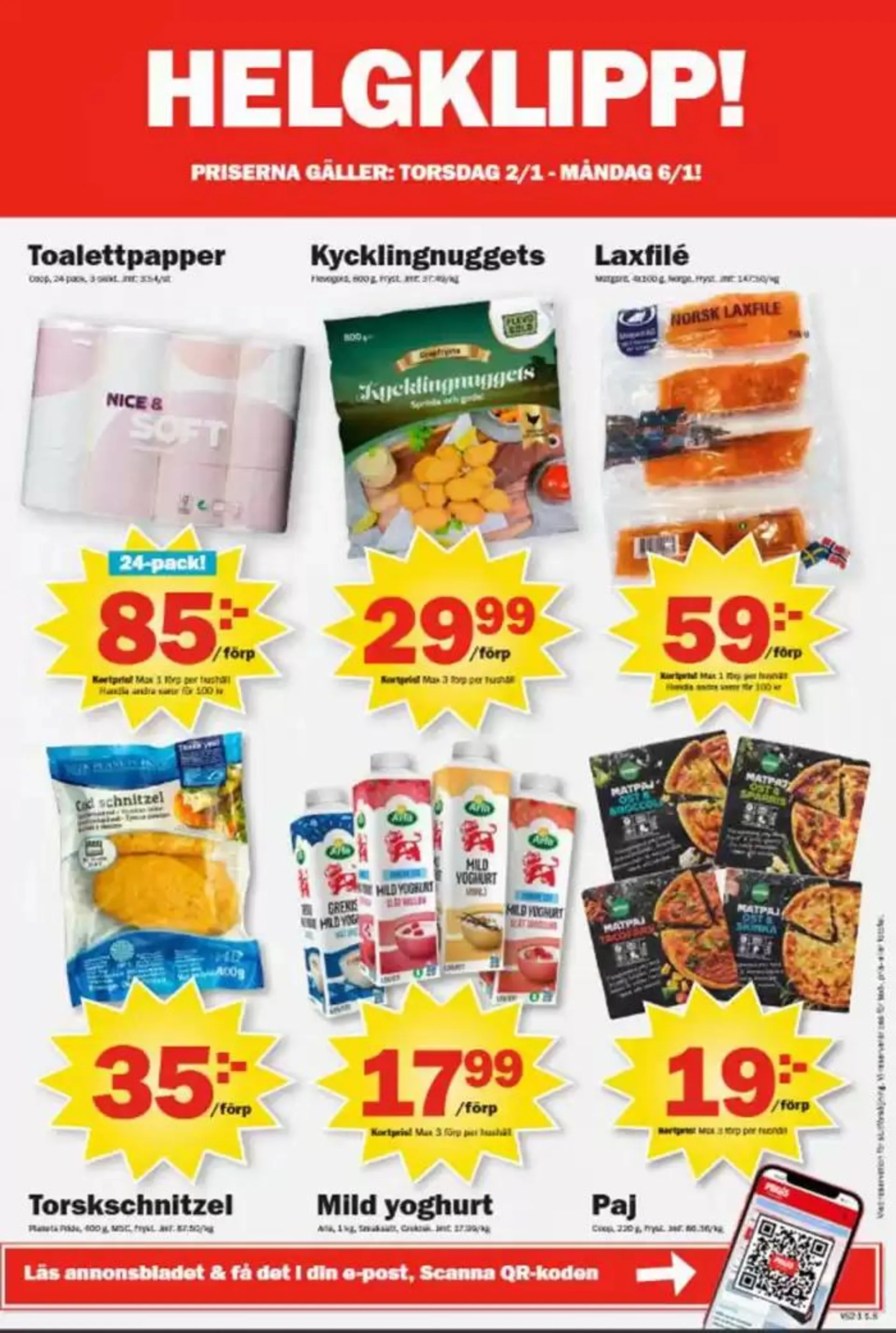 Pekås! Bra mat billigt. från 31 december till 6 januari 2025 - Reklamblad sidor 5