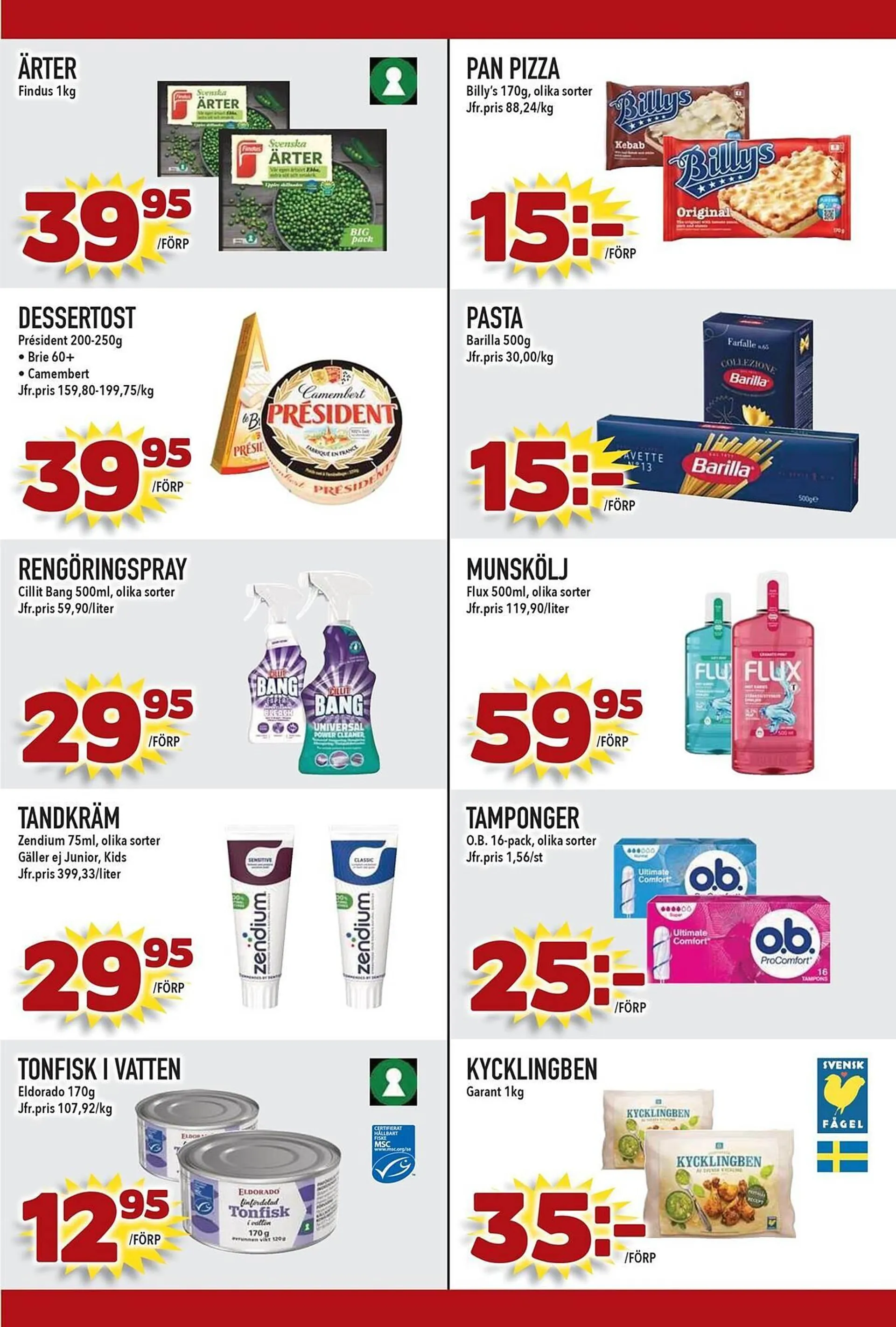 Supergrossen reklamblad från 24 mars till 30 mars 2025 - Reklamblad sidor 17