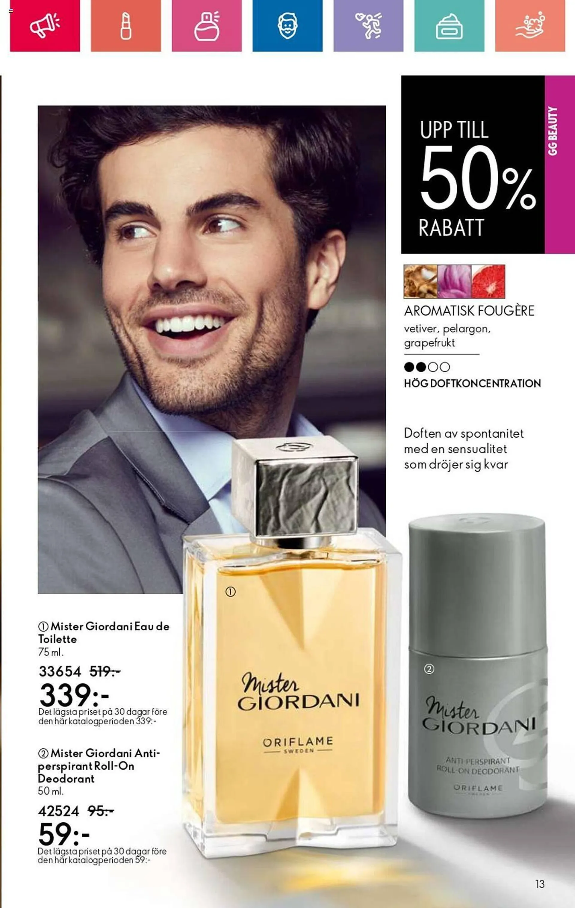 Oriflame reklamblad från 24 oktober till 13 november 2024 - Reklamblad sidor 13