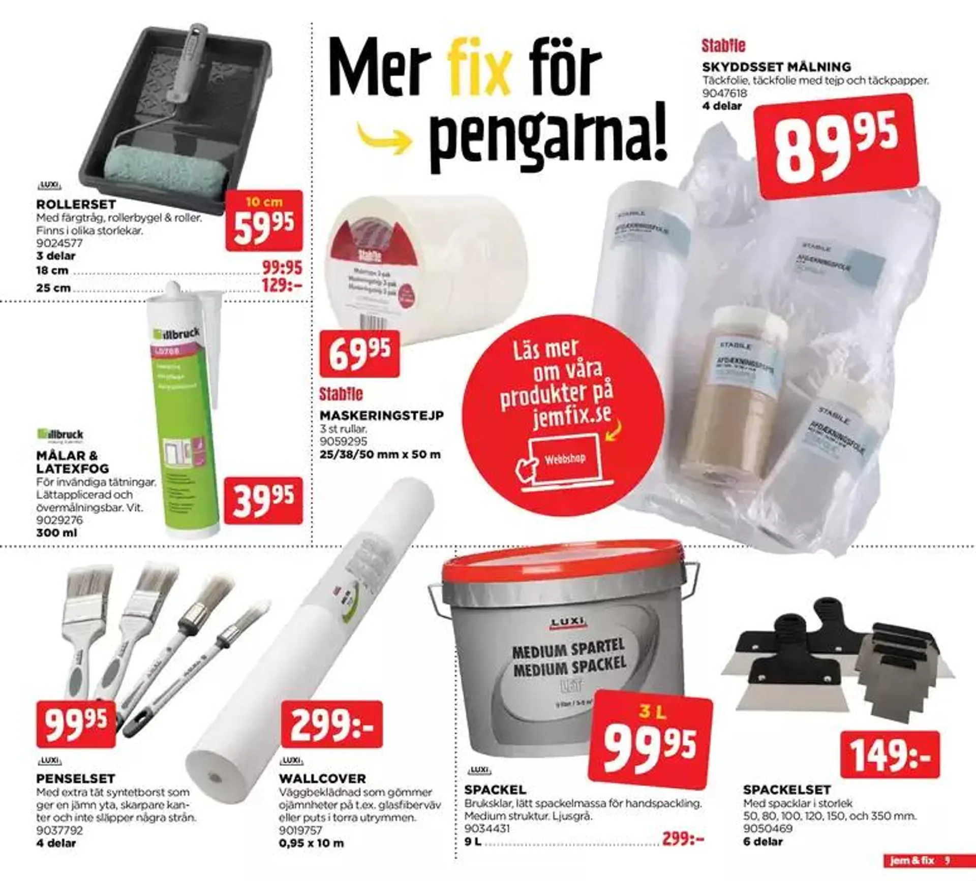 Jem&Fix reklamblad från 29 december till 19 januari 2025 - Reklamblad sidor 9