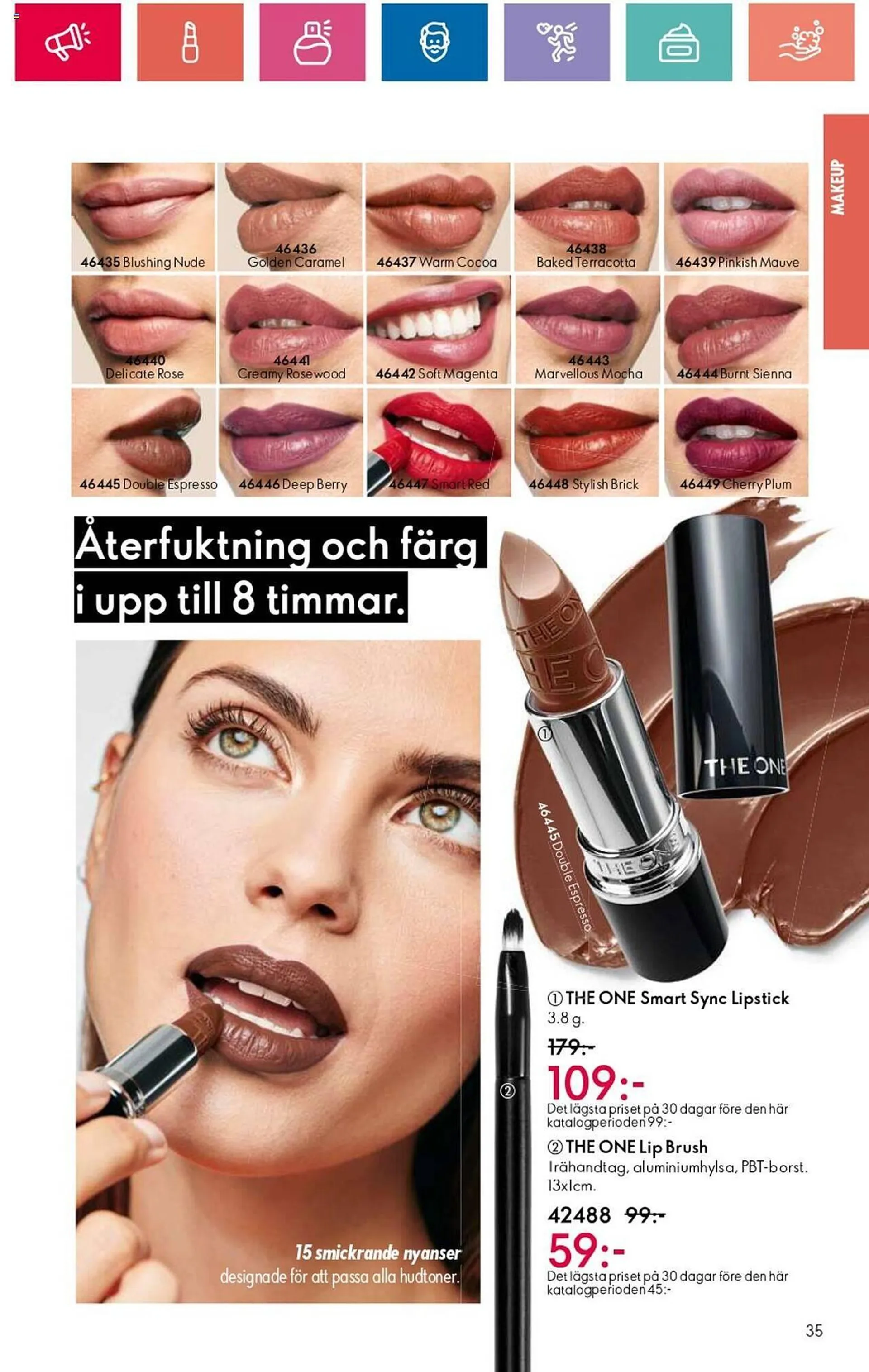 Oriflame reklamblad från 3 oktober till 23 oktober 2024 - Reklamblad sidor 35