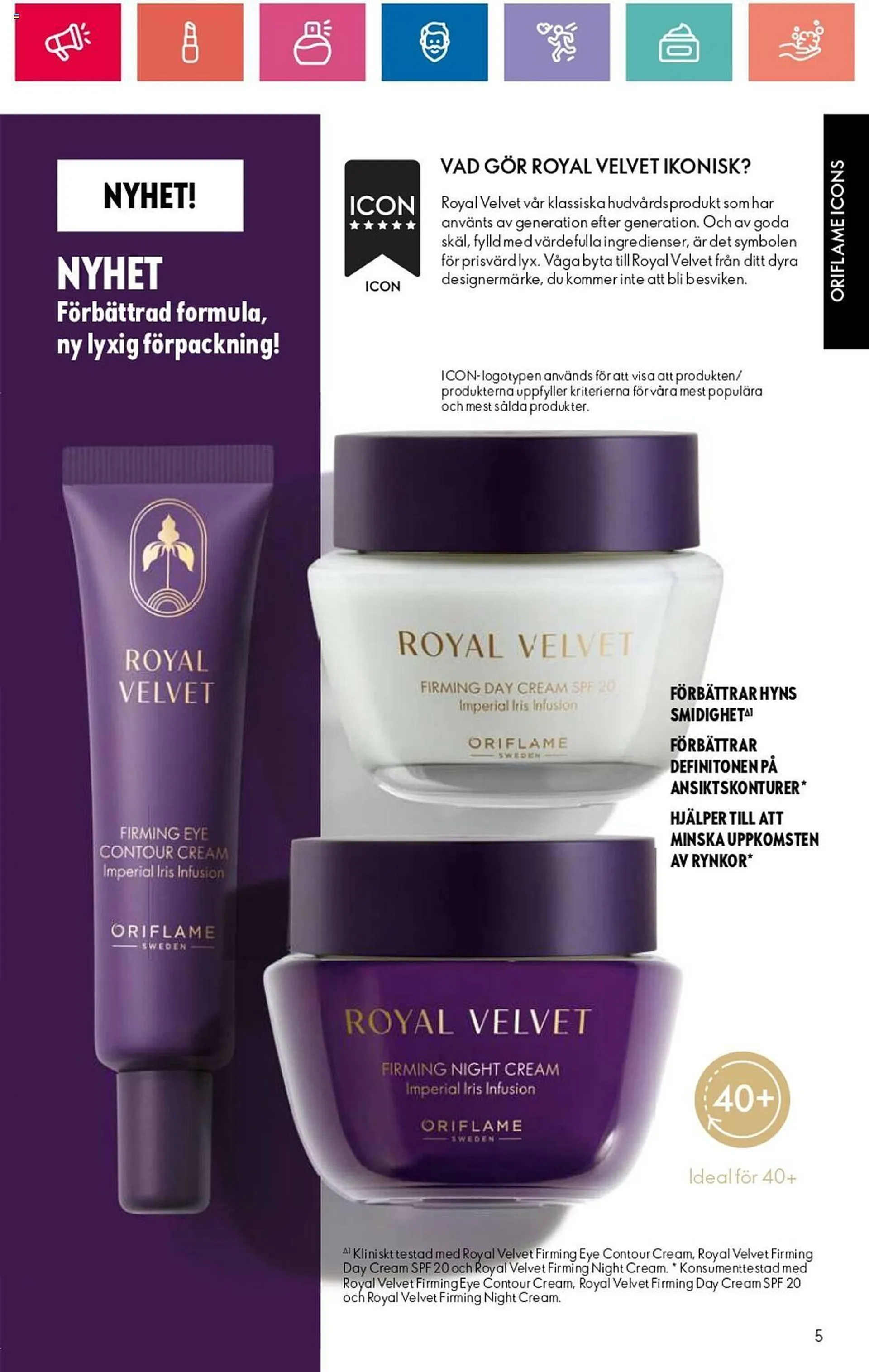 Oriflame reklamblad från 3 oktober till 23 oktober 2024 - Reklamblad sidor 5