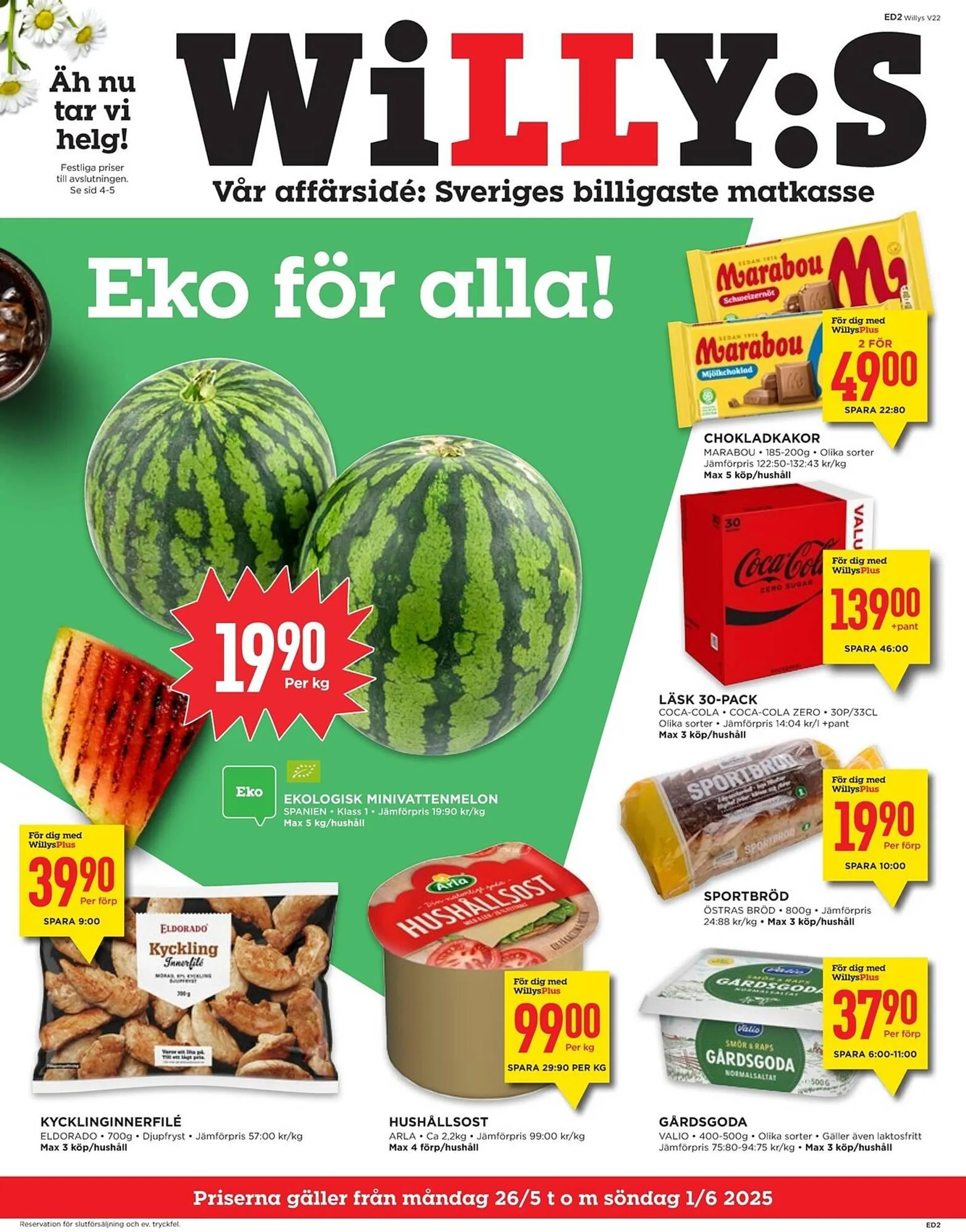 Willys reklamblad - 1