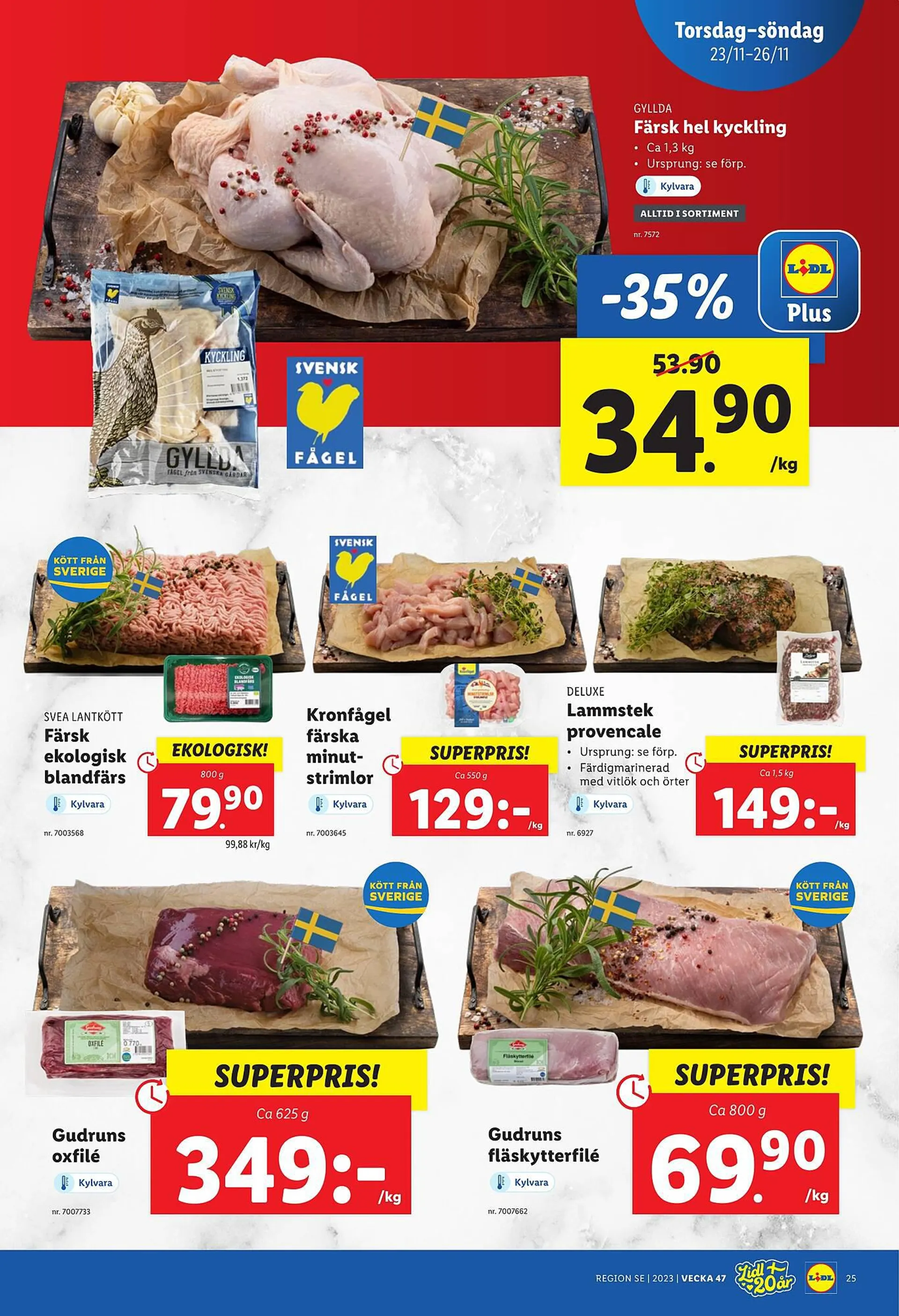 Lidl reklamblad från 20 november till 26 november 2023 - Reklamblad sidor 29