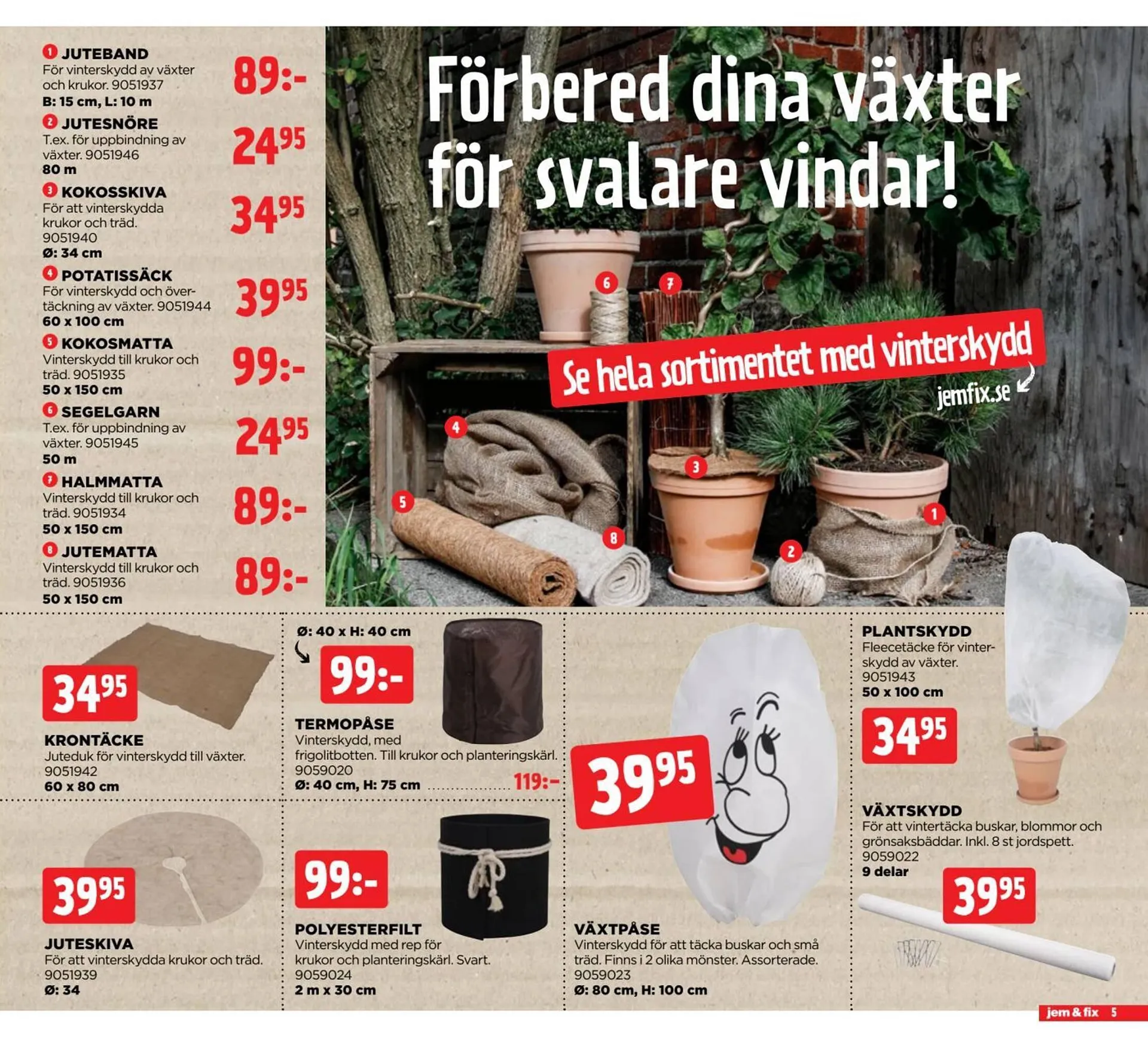 Jem&Fix reklamblad från 8 september till 22 september 2024 - Reklamblad sidor 5