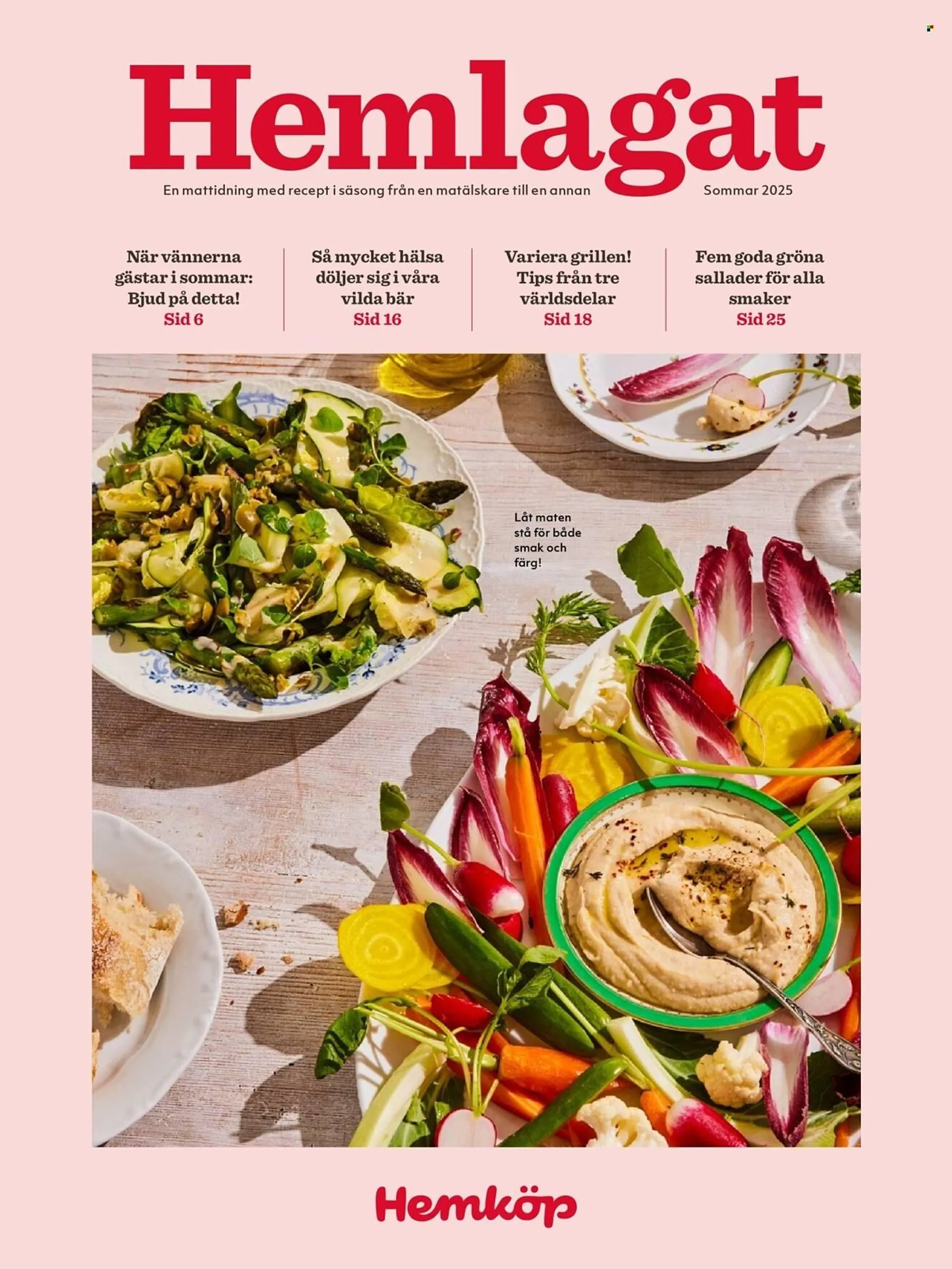 Hemköp reklamblad från 1 juli till 30 september 2025 - Reklamblad sidor 1