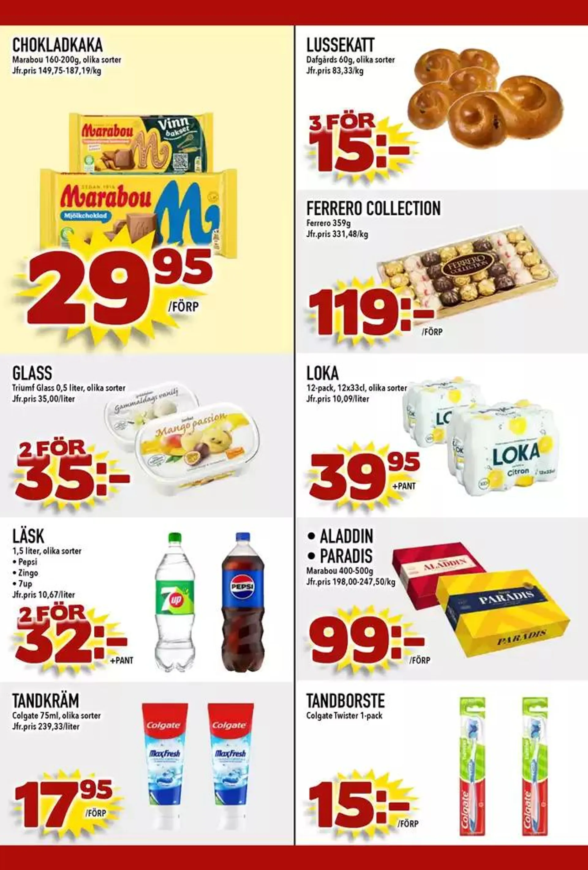 Top-deals och rabatter från 9 december till 23 december 2024 - Reklamblad sidor 7