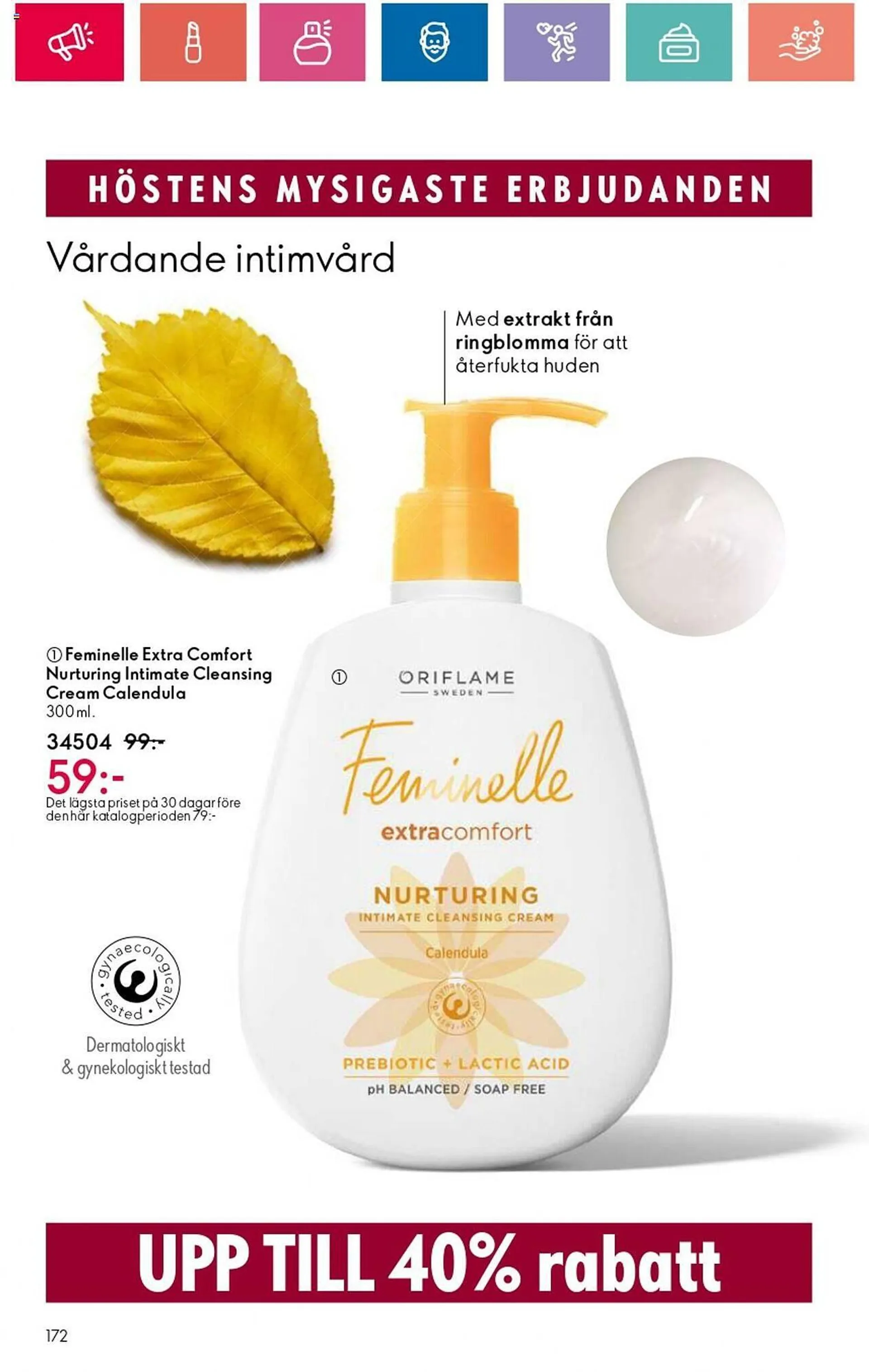 Oriflame reklamblad från 12 september till 2 oktober 2024 - Reklamblad sidor 172