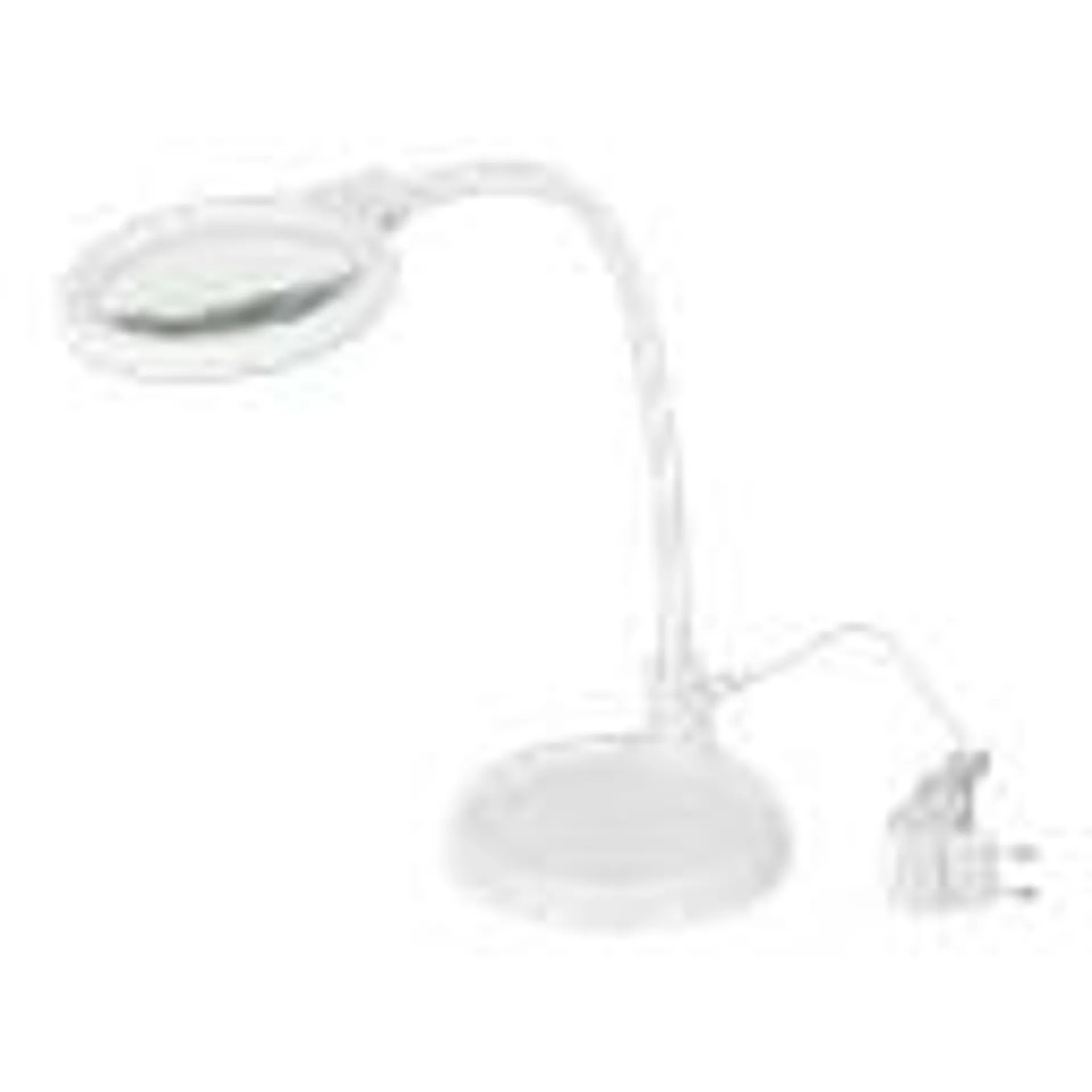 Bordslampa med förstoring LED 480 lm 6 W 3000 K