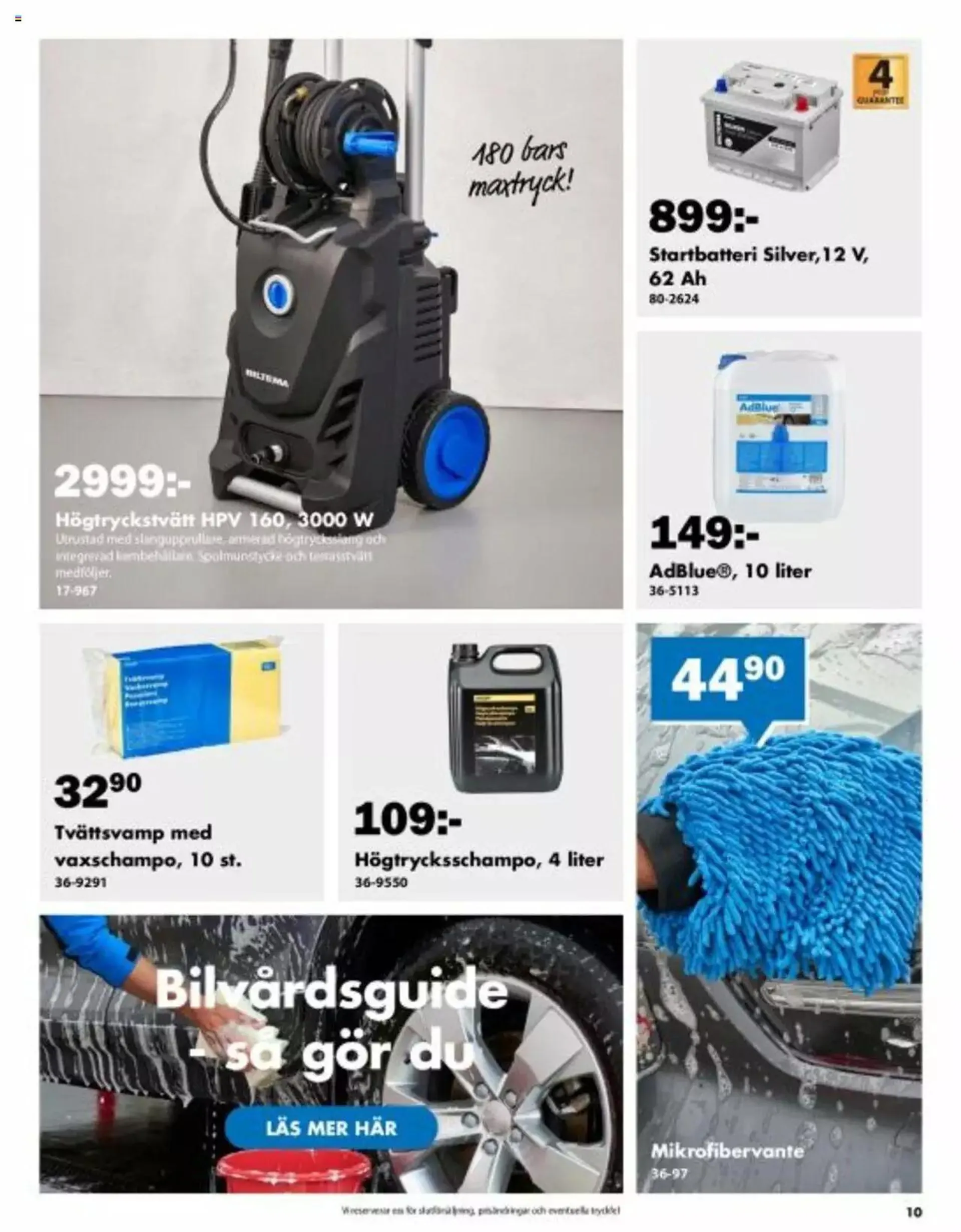 Biltema - erbjudanden från 26 maj till 31 december 2024 - Reklamblad sidor 9