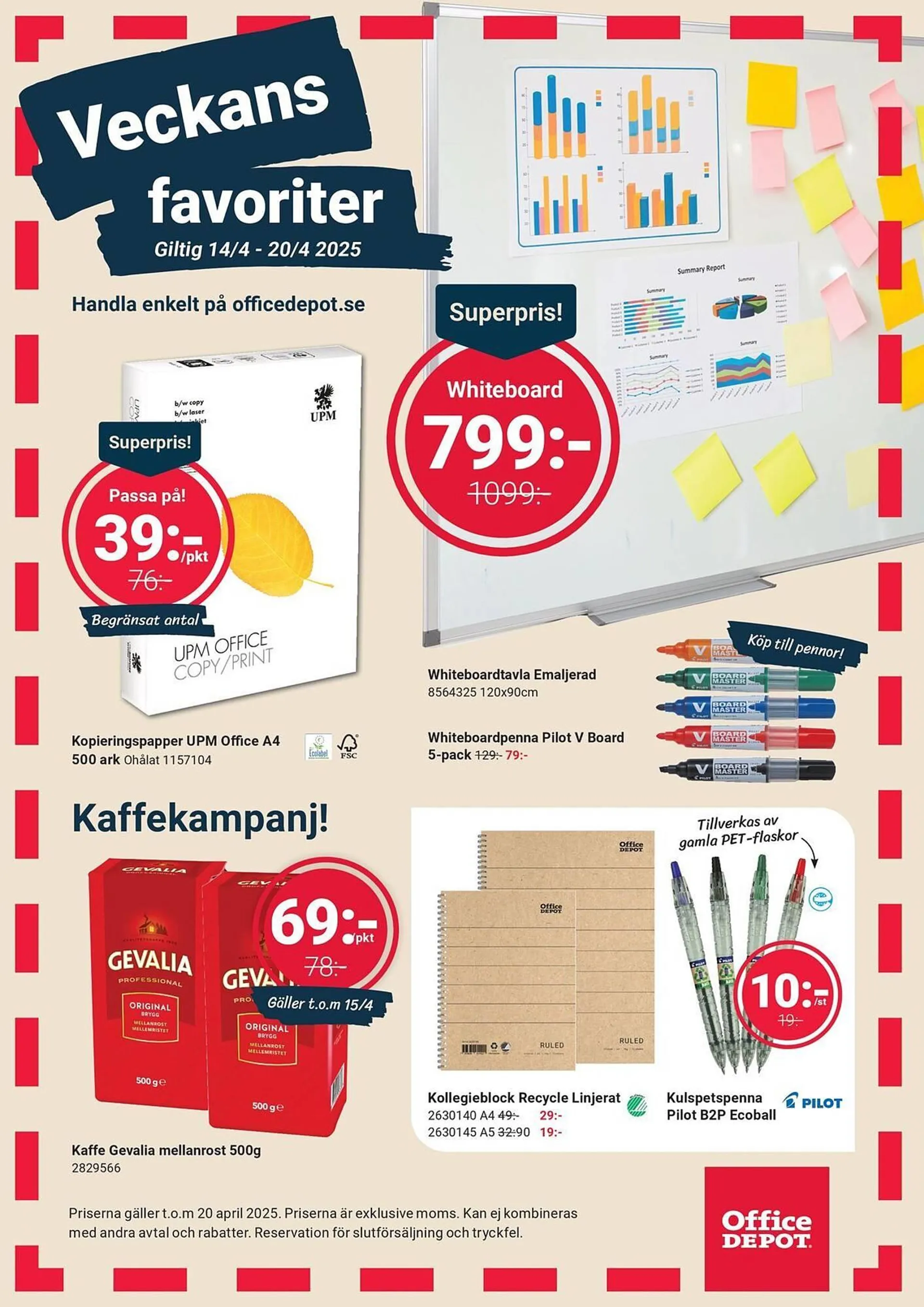 Office Depot reklamblad - 1