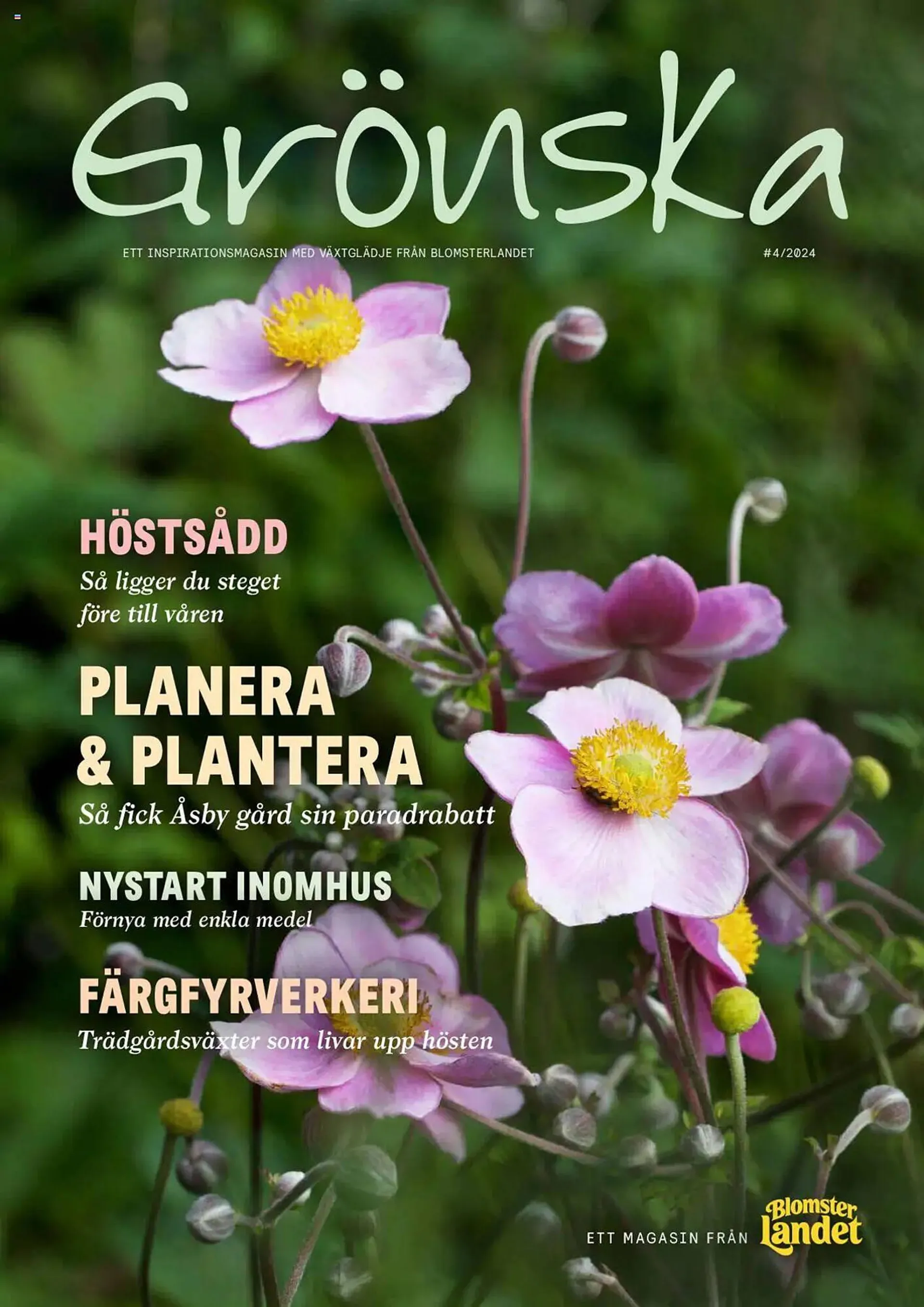 Blomsterlandet reklamblad - 1