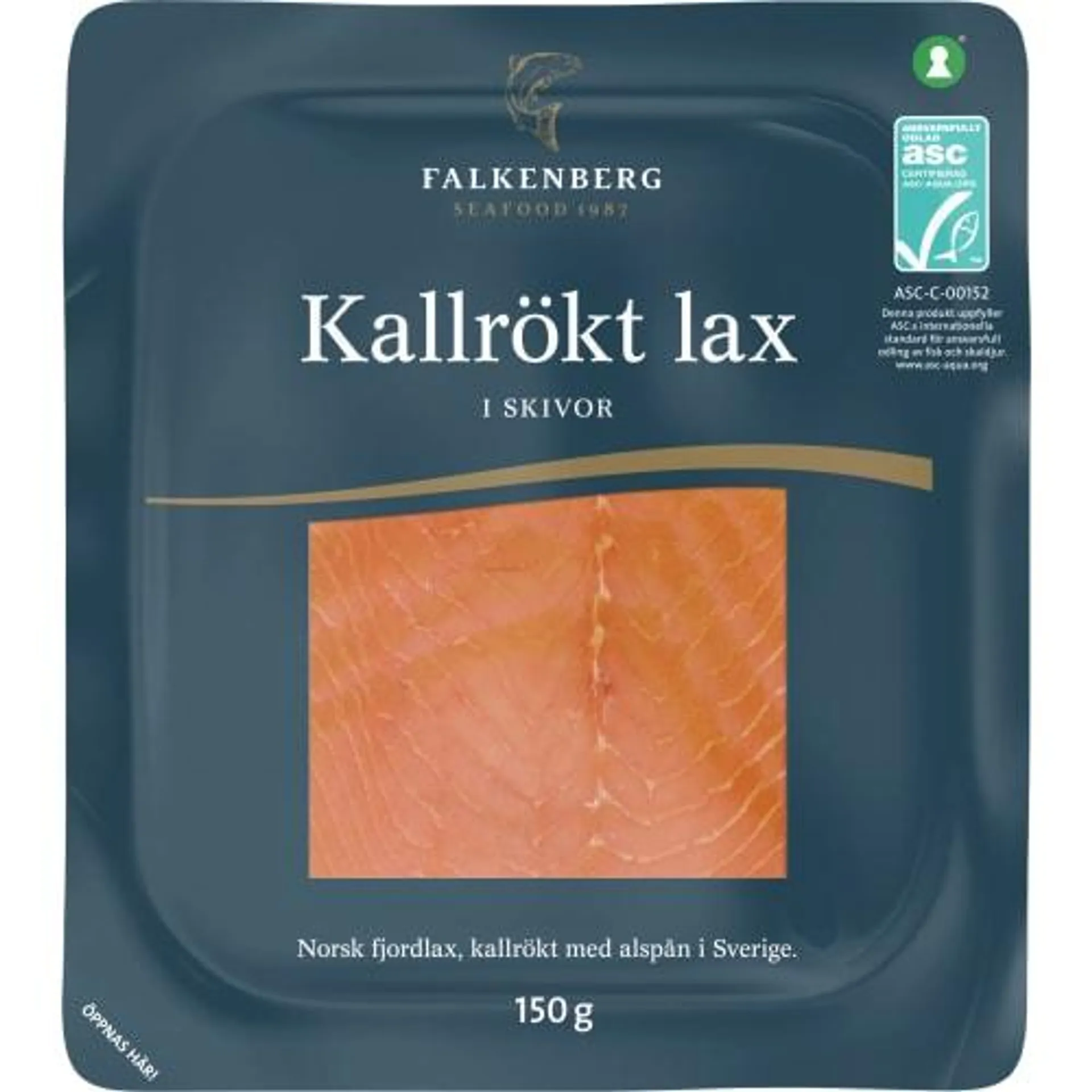 Kallrökt Lax Skivad