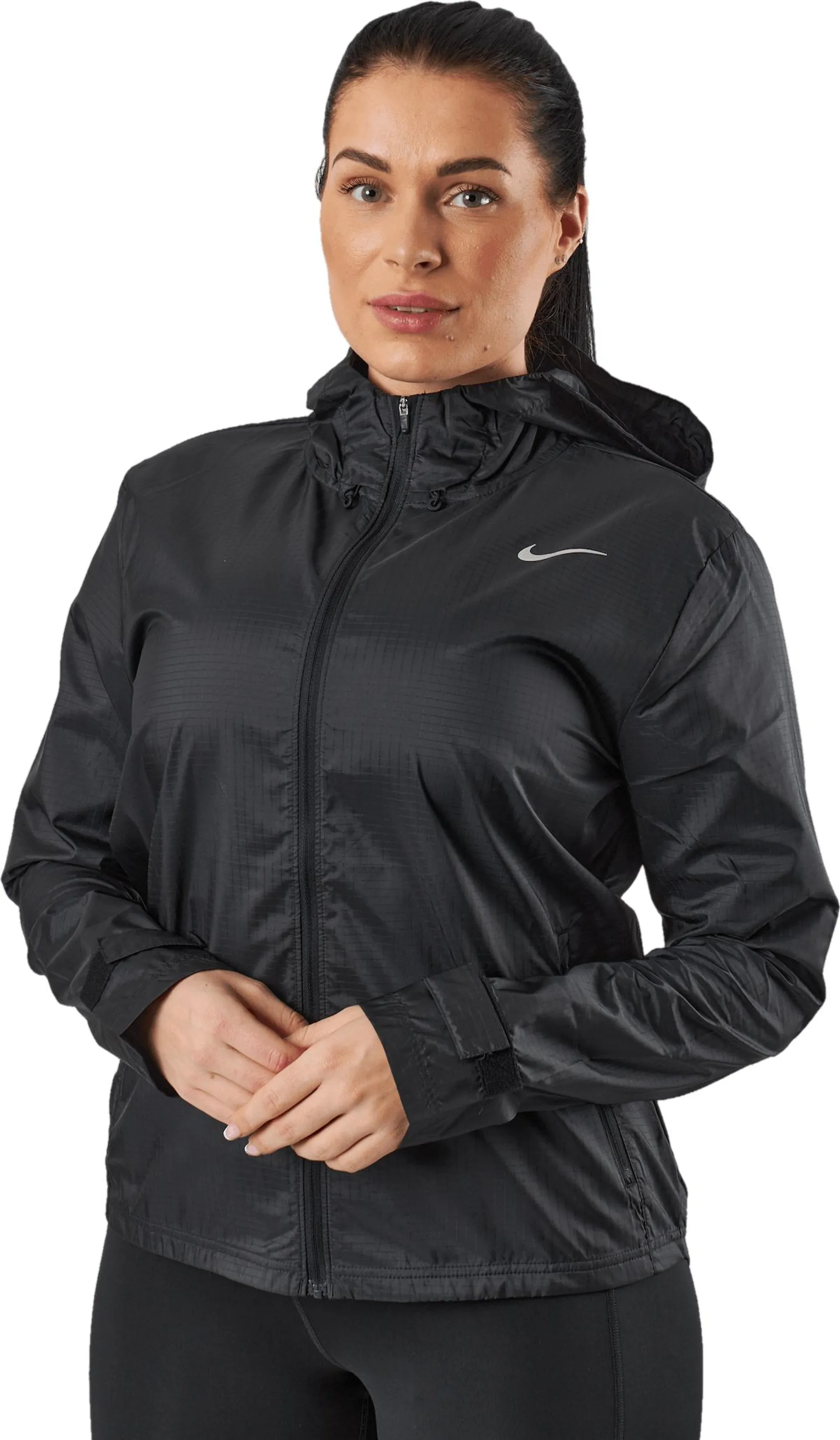Nike | Essential Women's Running Jacket BLACK/REFLECTIVE SILV
