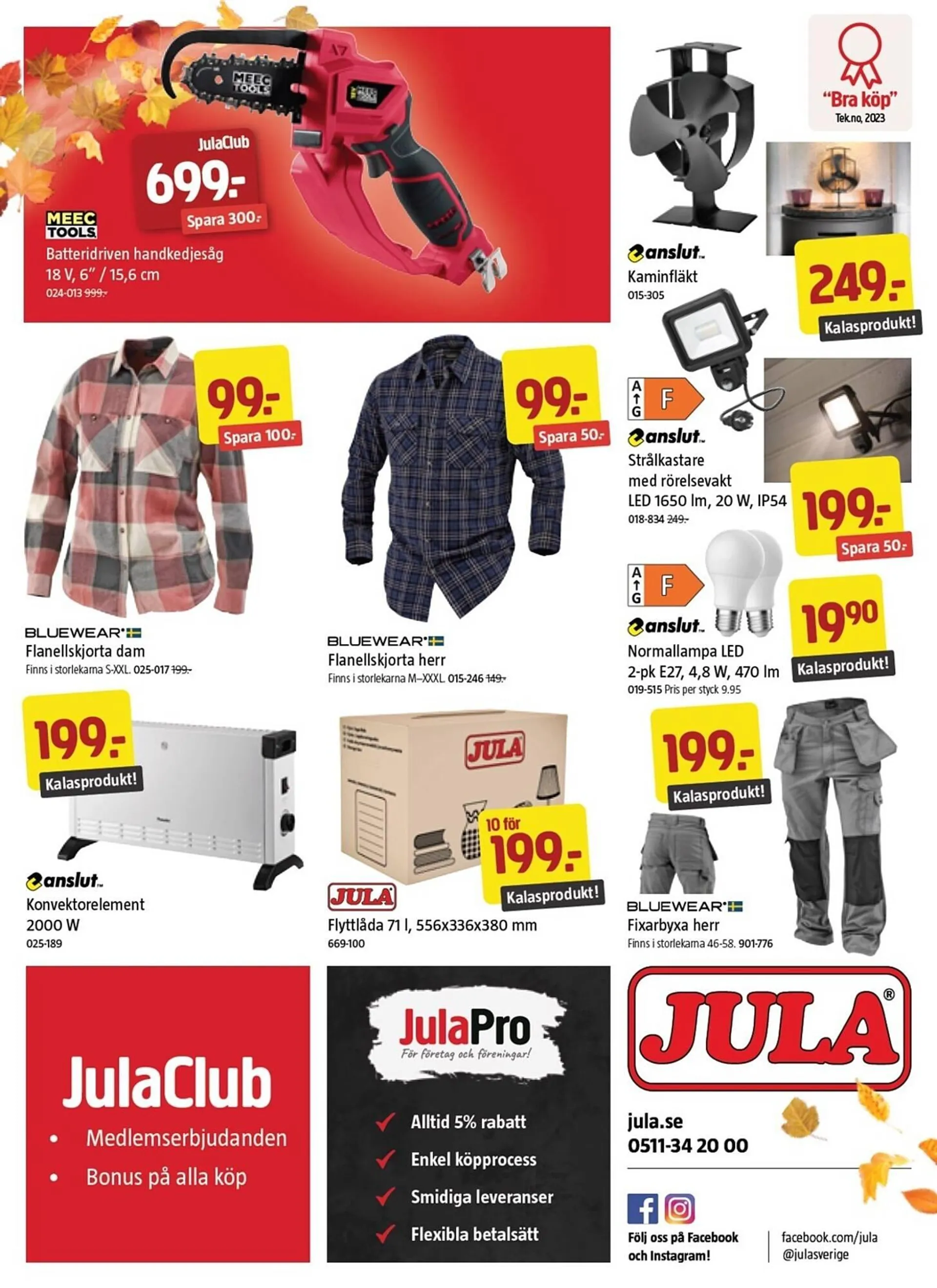 Jula reklamblad från 20 september till 3 oktober 2024 - Reklamblad sidor 26