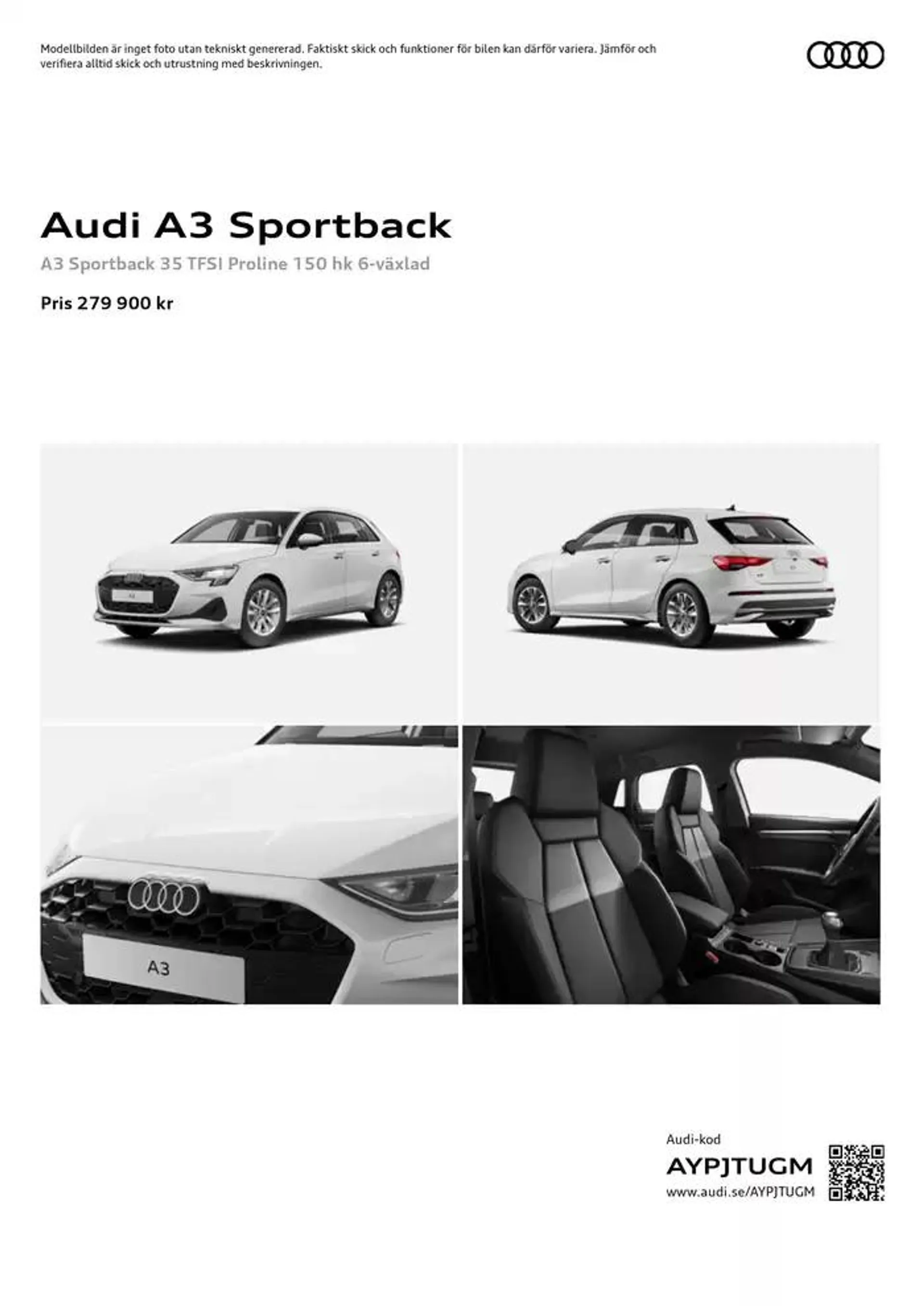 Audi A3 Sportback - 1