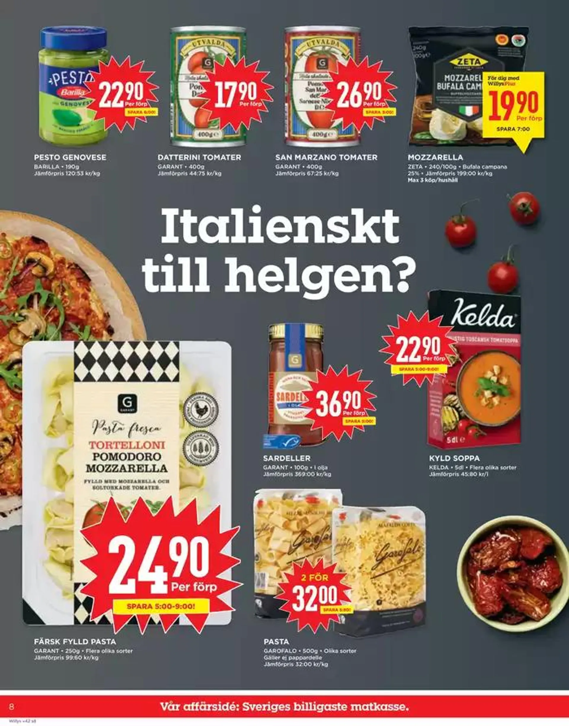 Våra bästa deals för dig från 14 oktober till 20 oktober 2024 - Reklamblad sidor 8