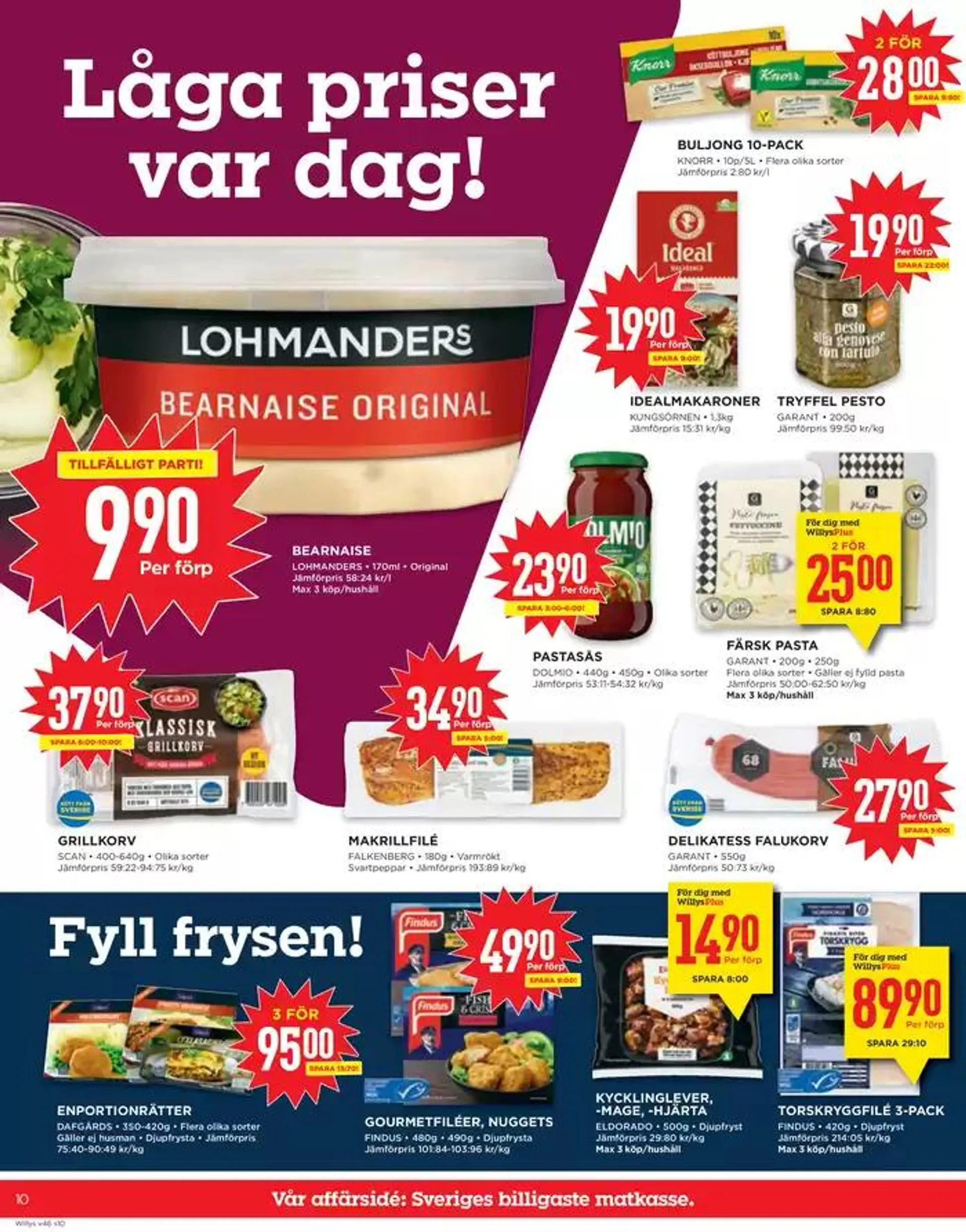 Exklusiva deals för våra kunder från 11 november till 17 november 2024 - Reklamblad sidor 10