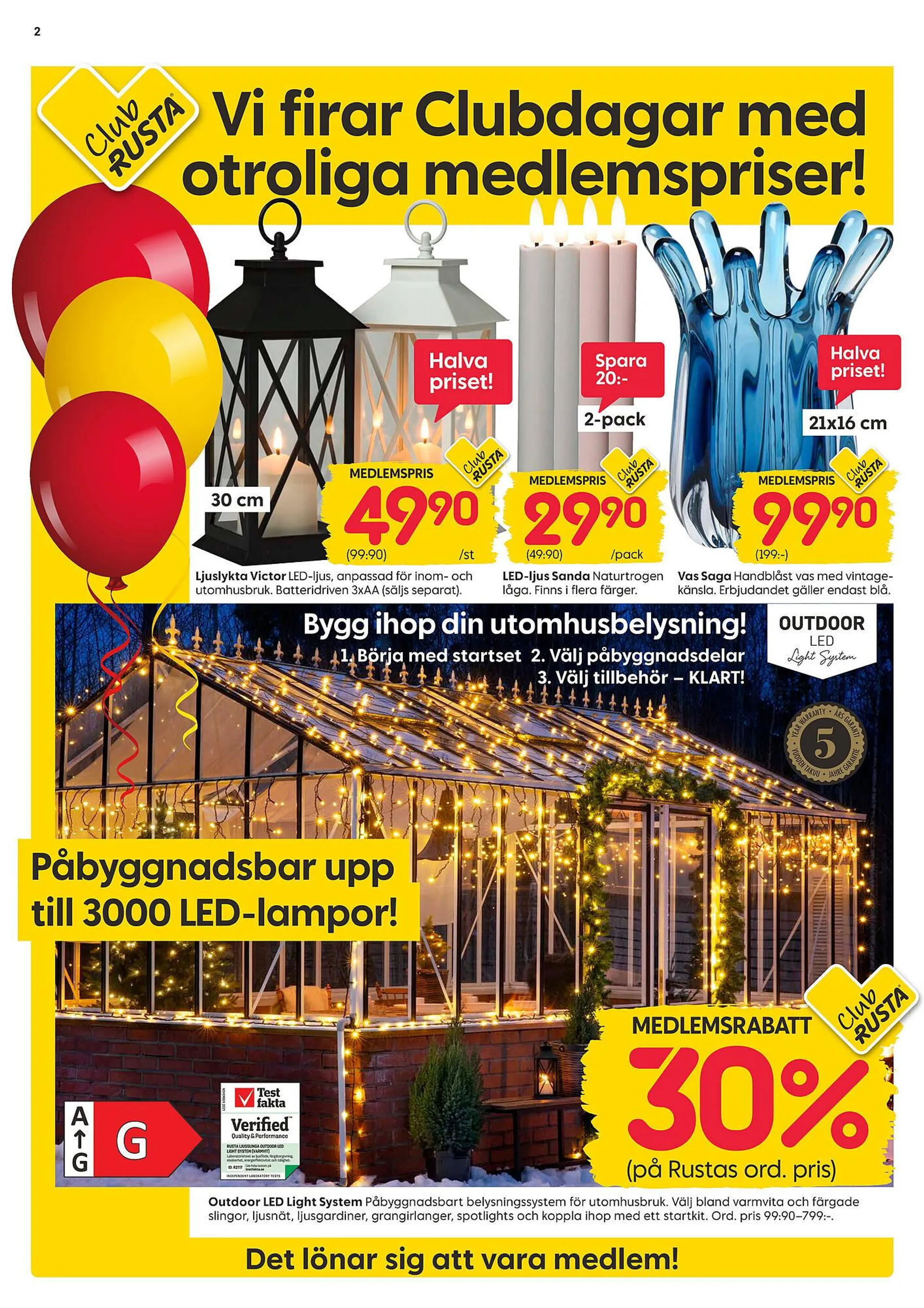 Rusta reklamblad från 28 oktober till 3 november 2024 - Reklamblad sidor 2