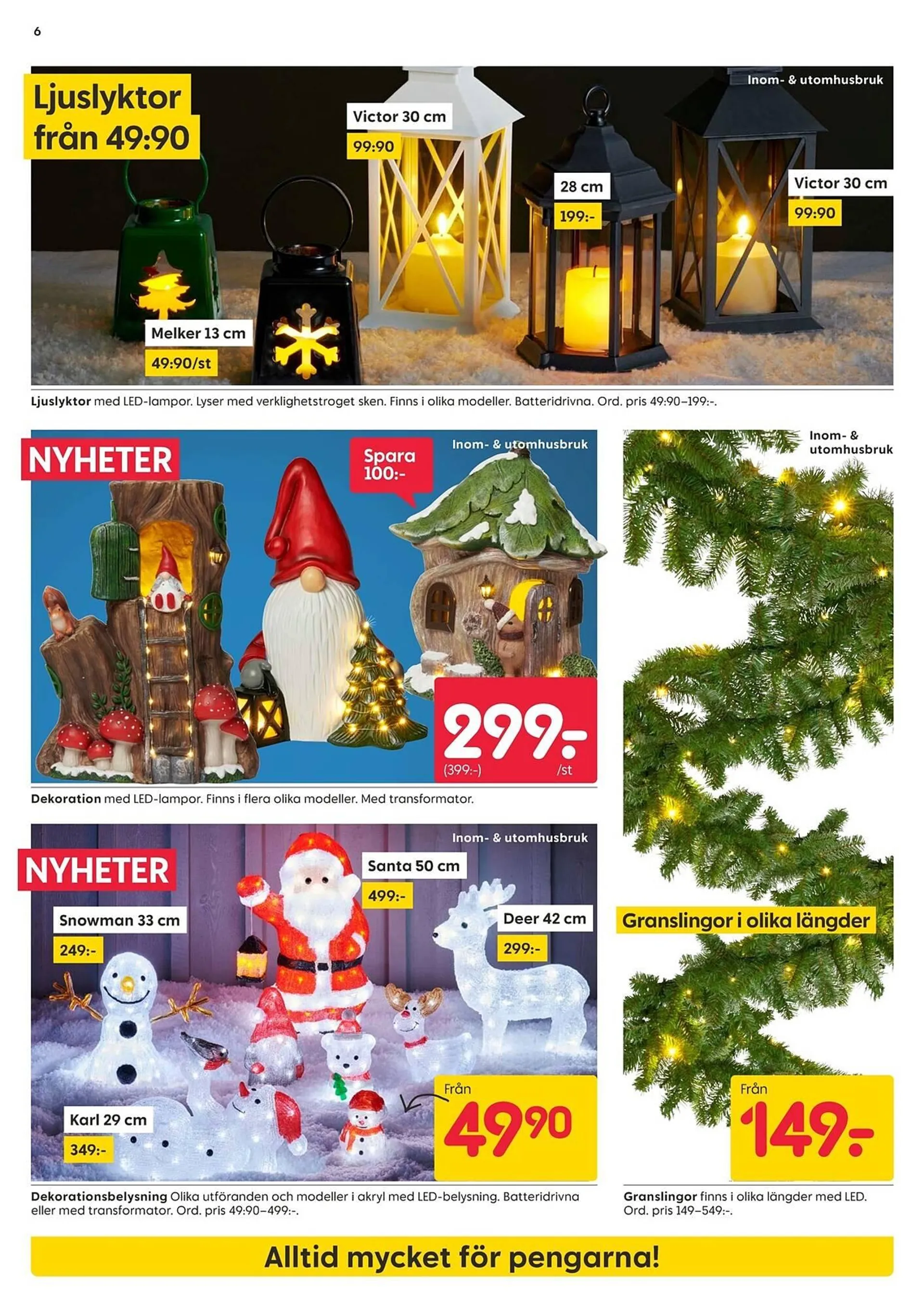 Rusta reklamblad från 21 oktober till 27 oktober 2024 - Reklamblad sidor 6