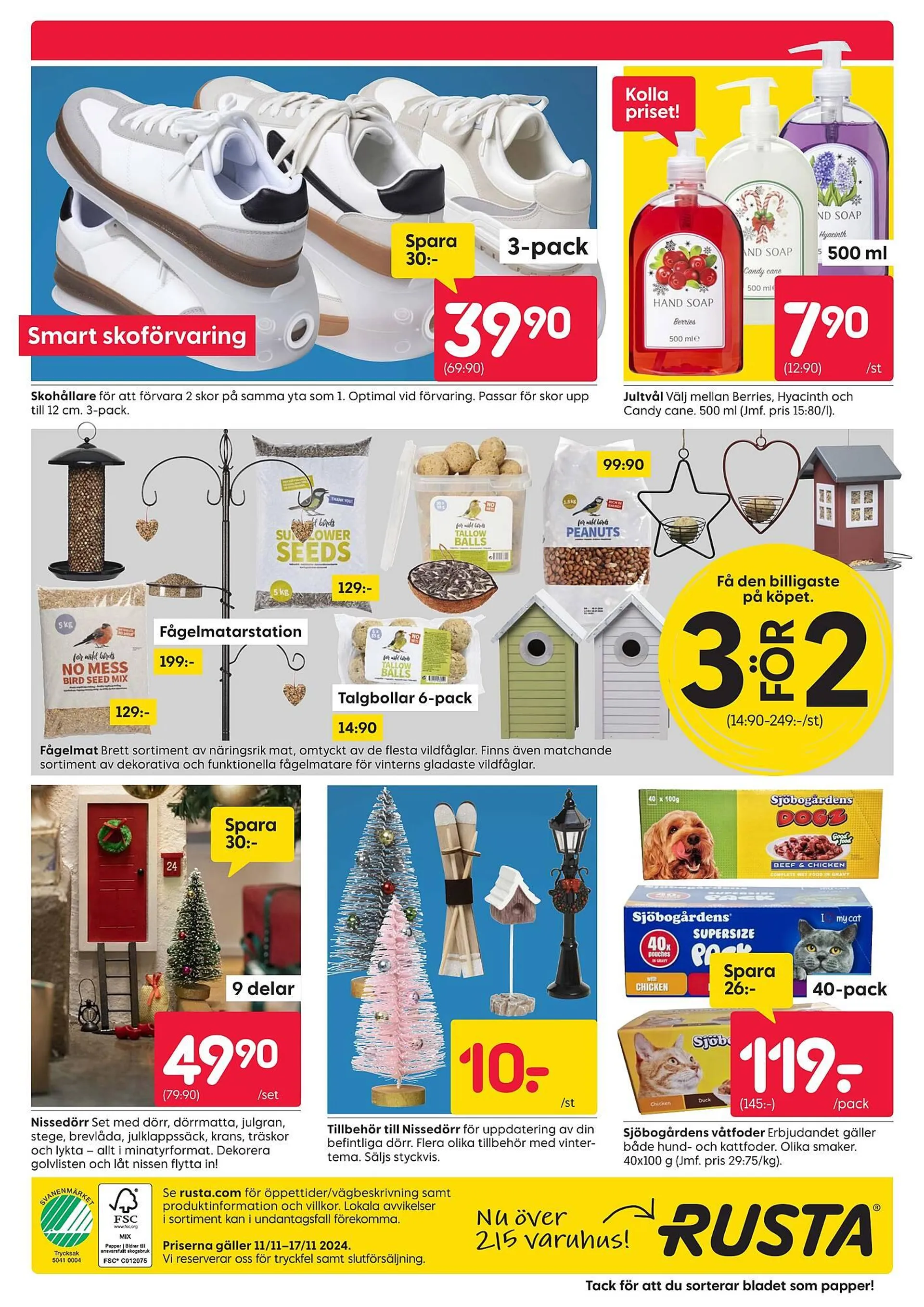 Rusta reklamblad från 11 november till 17 november 2024 - Reklamblad sidor 16