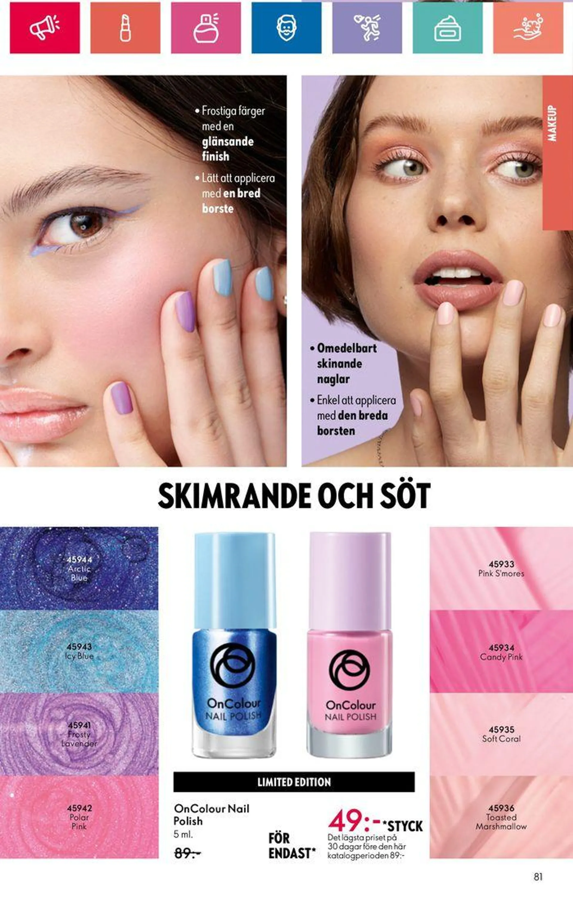 Oriflame reklamblad från 30 maj till 13 juni 2024 - Reklamblad sidor 81