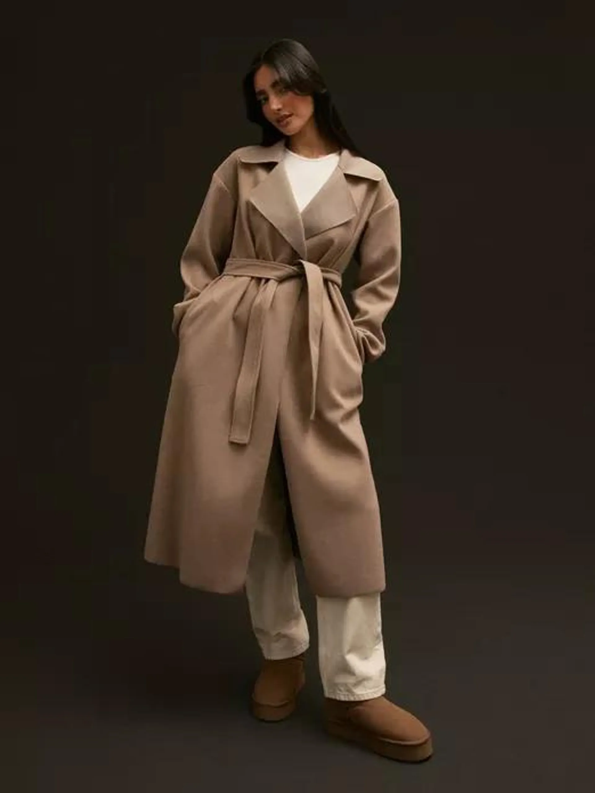 Clean Belted Coat