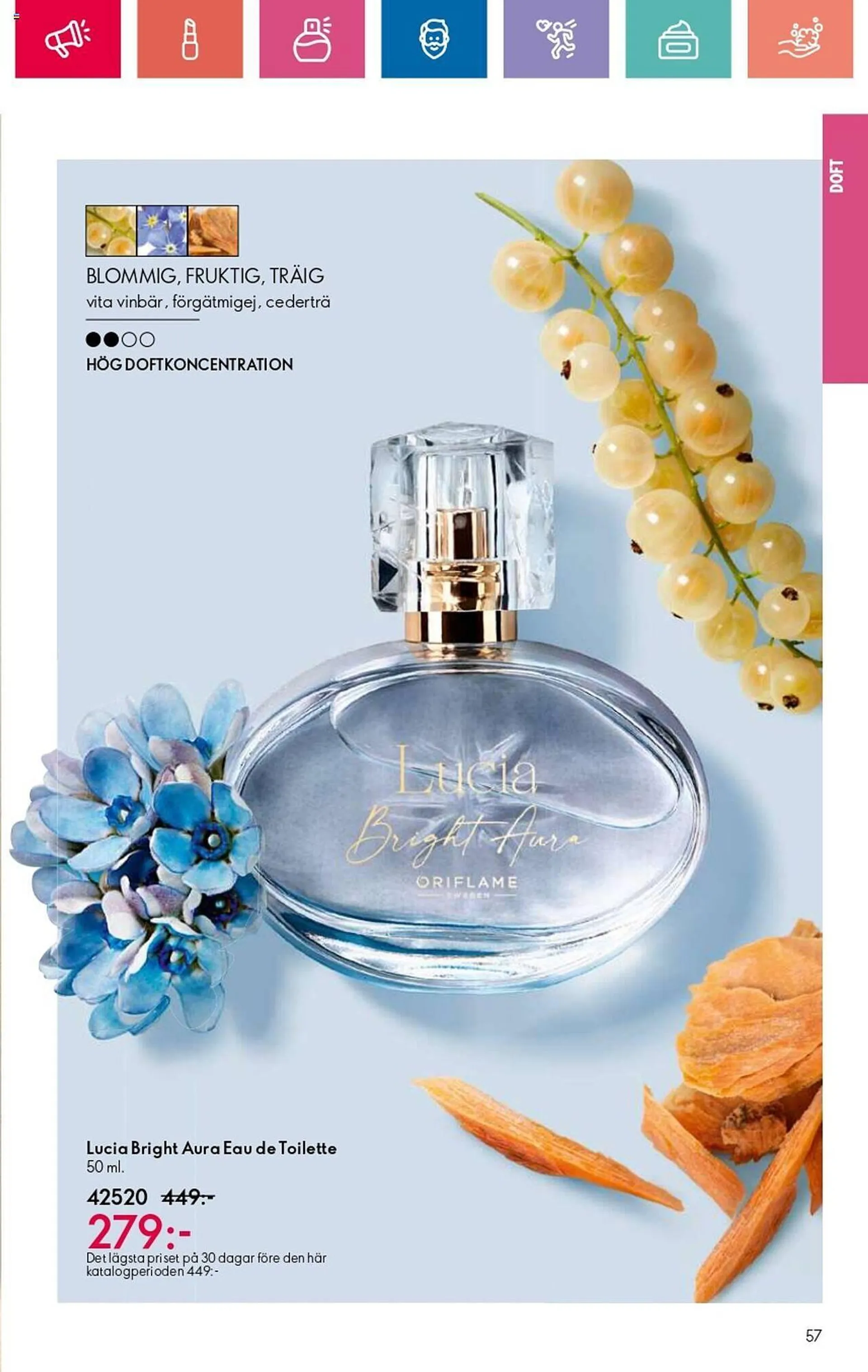 Oriflame reklamblad från 24 oktober till 13 november 2024 - Reklamblad sidor 57