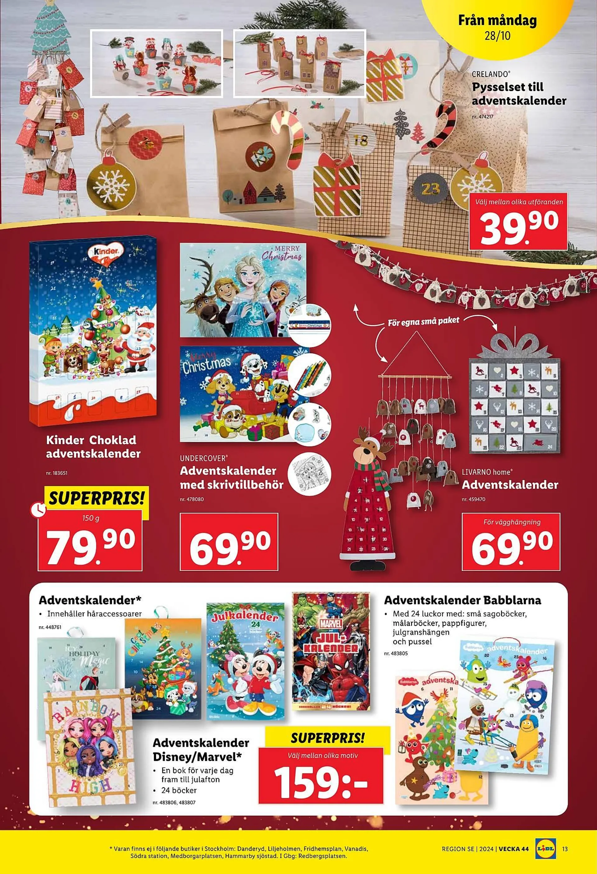 Lidl reklamblad från 28 oktober till 3 november 2024 - Reklamblad sidor 17